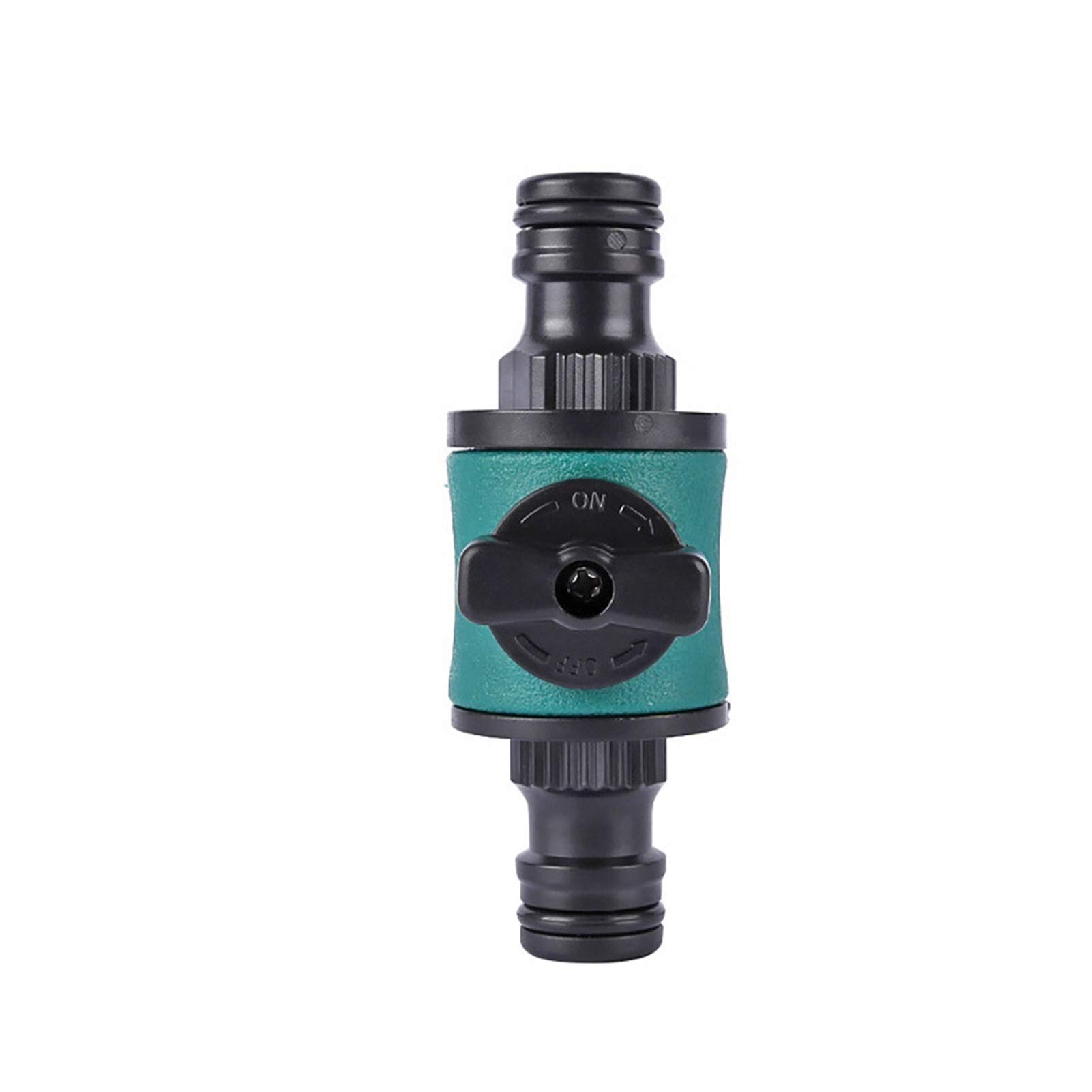 3/4 Inch Garden Hose Quick Connector with Switch - Durable Irrigation Dripper & Sprinkler Accessory for Lawn, Flower Beds & Vegetable Gardening (Perfect for Watering Systems & Outdoor Use)