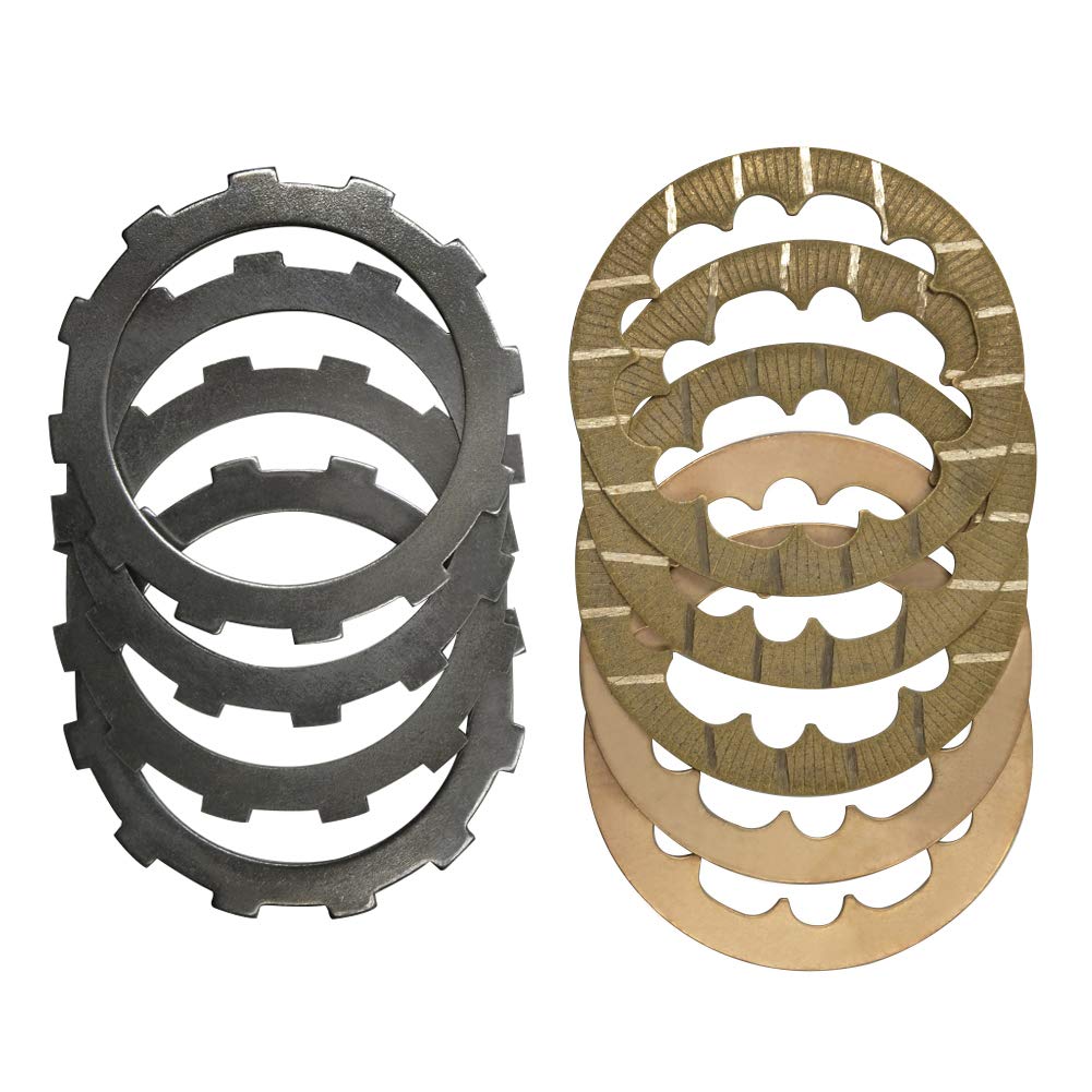 AHL 9-Piece Motorcycle Clutch Friction Plates Kit - Compatible with 50 SX/SX MINI/SXS 2013-2015 Models - Perfect for Off-Road Racing & Dirt Bike Maintenance
