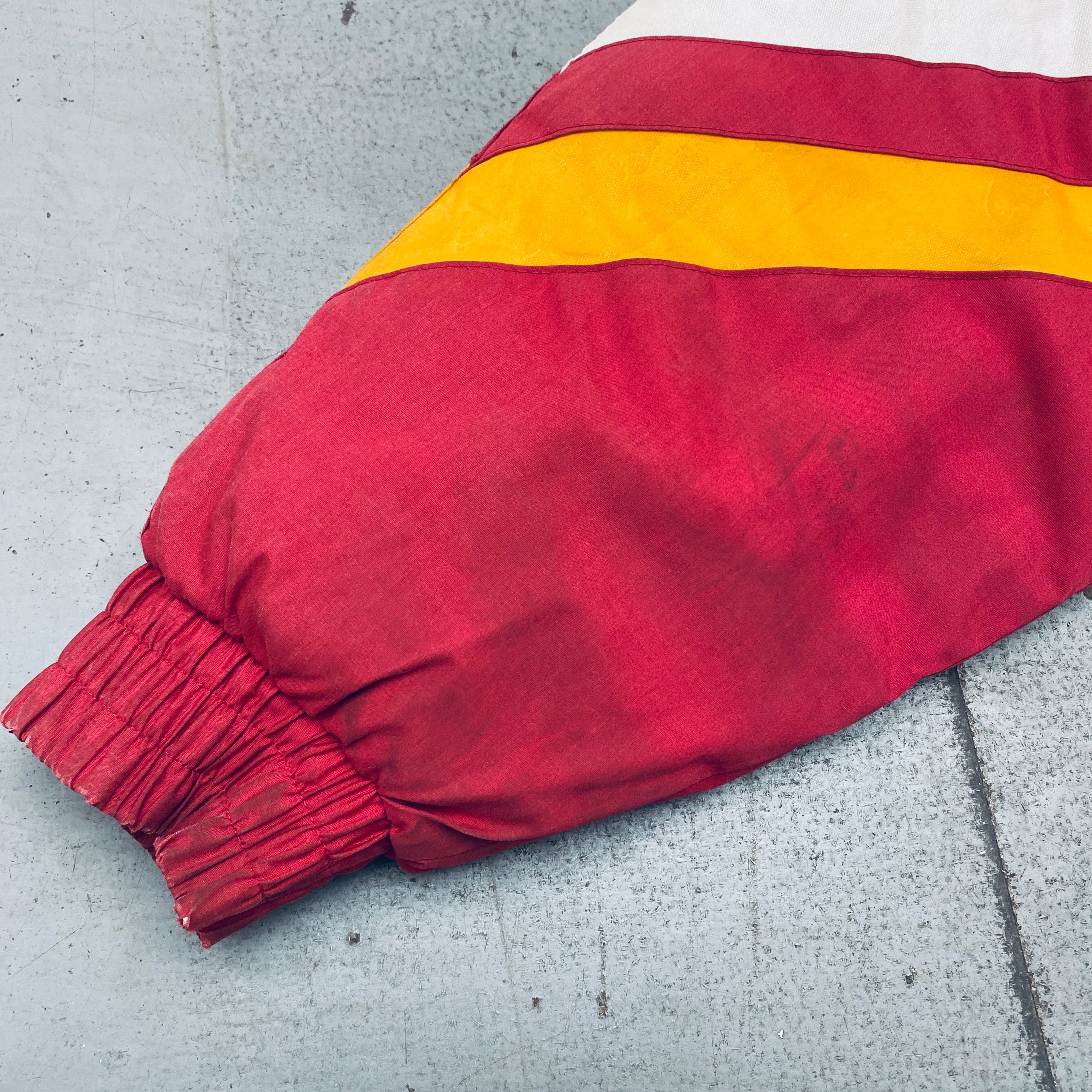 Washington Redskins 1990s Vintage NFL Jacket - Pro Player Reverse Spellout Full Zip Hoodie (Large) | Retro Football Fan Gear for Game Day & Casual Wear
