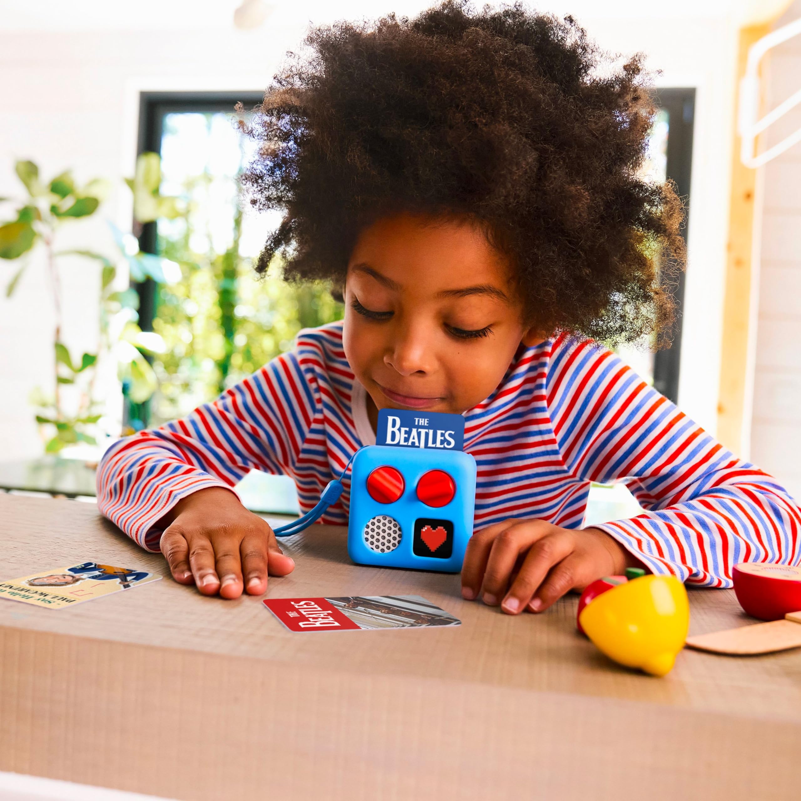 Yoto Mini (2024 Edition) + Disney Pixar Bundle – Screen-Free Bluetooth Audio Player for Kids | Stories, Music, Podcasts, Radio & White Noise | Travel-Friendly, Ok-to-Wake Alarm Clock | Perfect for Bedtime, Road Trips & Learning Activities