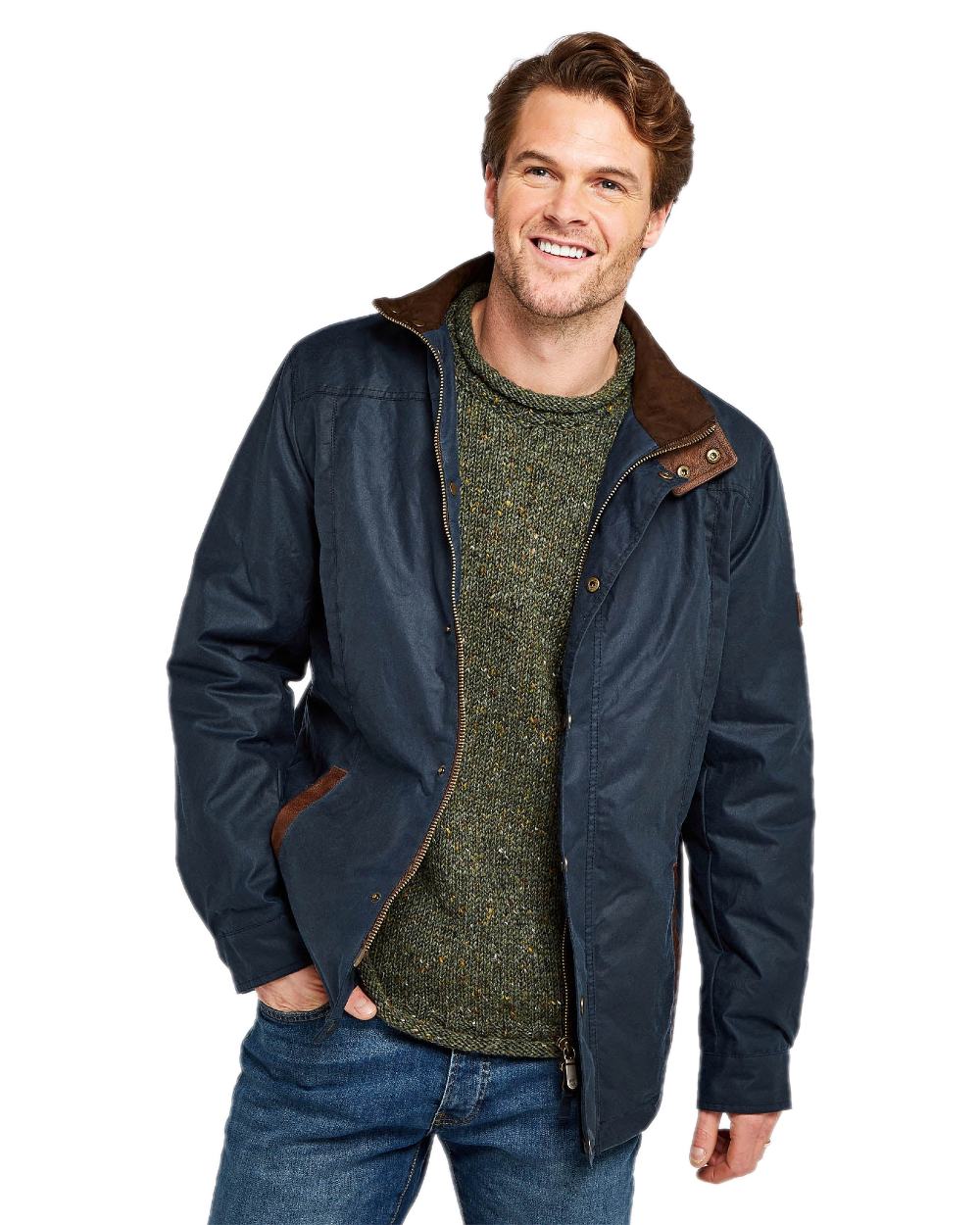 Dubarry Carrickfergus Waxed Jacket - Waterproof & Windproof Men's Outdoor Coat for Hiking, Fishing & Countryside Adventures