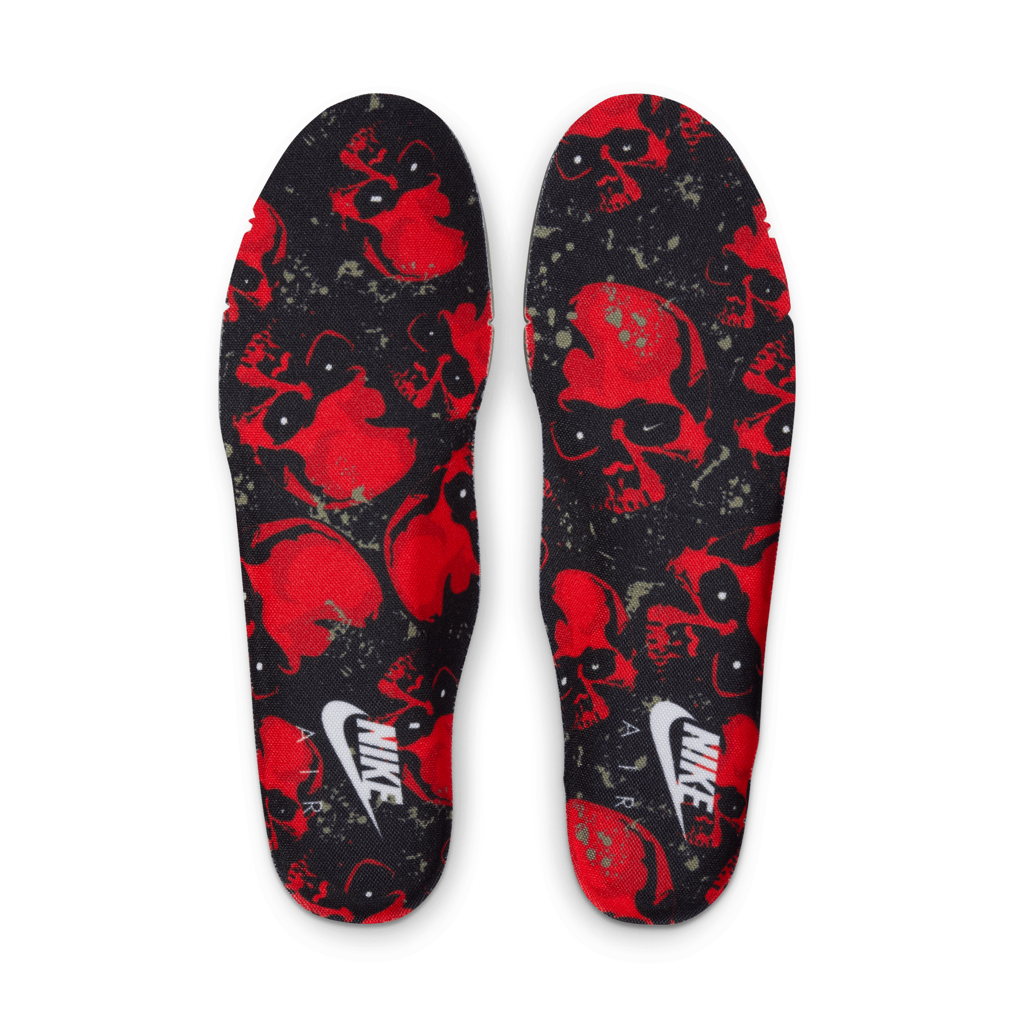 Nike Air Force 1 Retro QS Halloween Skull Sneakers - Limited Edition Halloween-Themed Basketball Shoes for Men & Women | Perfect for Costume Parties, Streetwear Fashion, and Sneaker Collectors