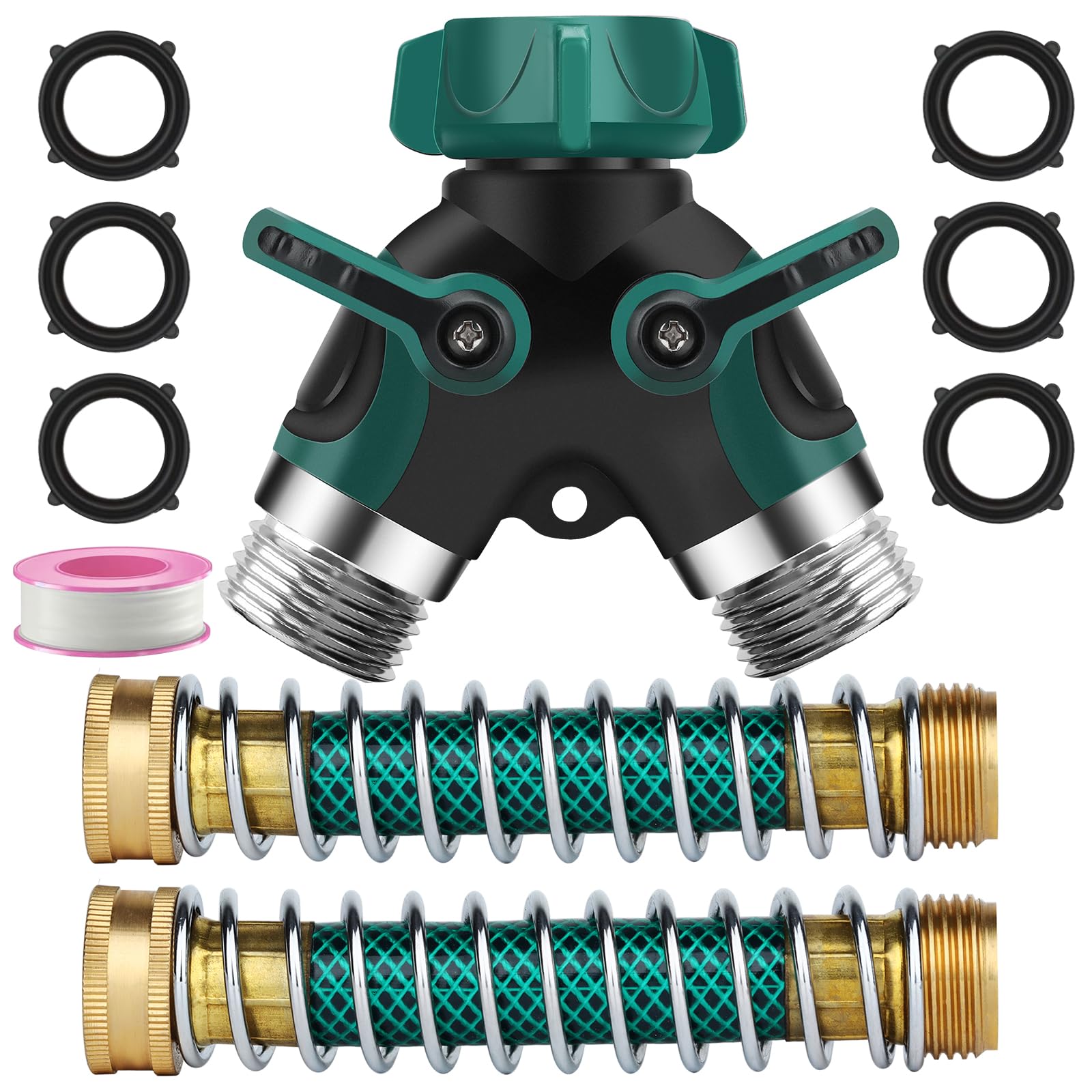 2-Way Garden Hose Splitter - 3/4