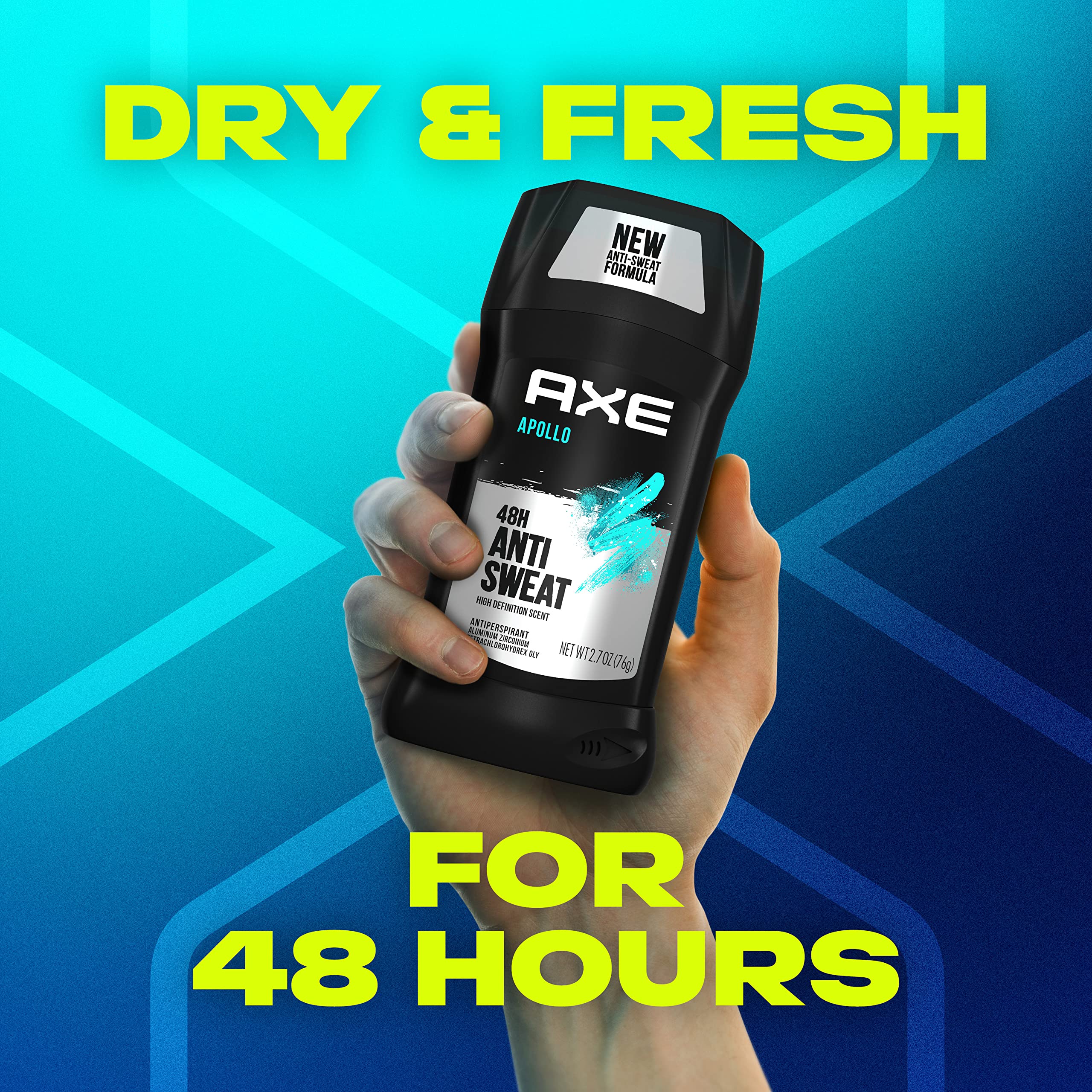 AXE Apollo Men's Body Wash & Deodorant Set - 4 Pack Sage & Cedarwood Scent | 48-Hour Freshness | Long-Lasting Shower & Protection | Perfect for Gym, Work & Daily Use