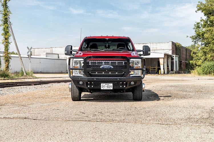 2023-2025 Ford F450/F550 Super Duty JEF23D Extreme Front Bumper | Heavy-Duty Bodyguard Bumper for Off-Road & Truck Protection | Perfect for Towing, Work Sites & Adventure Vehicles