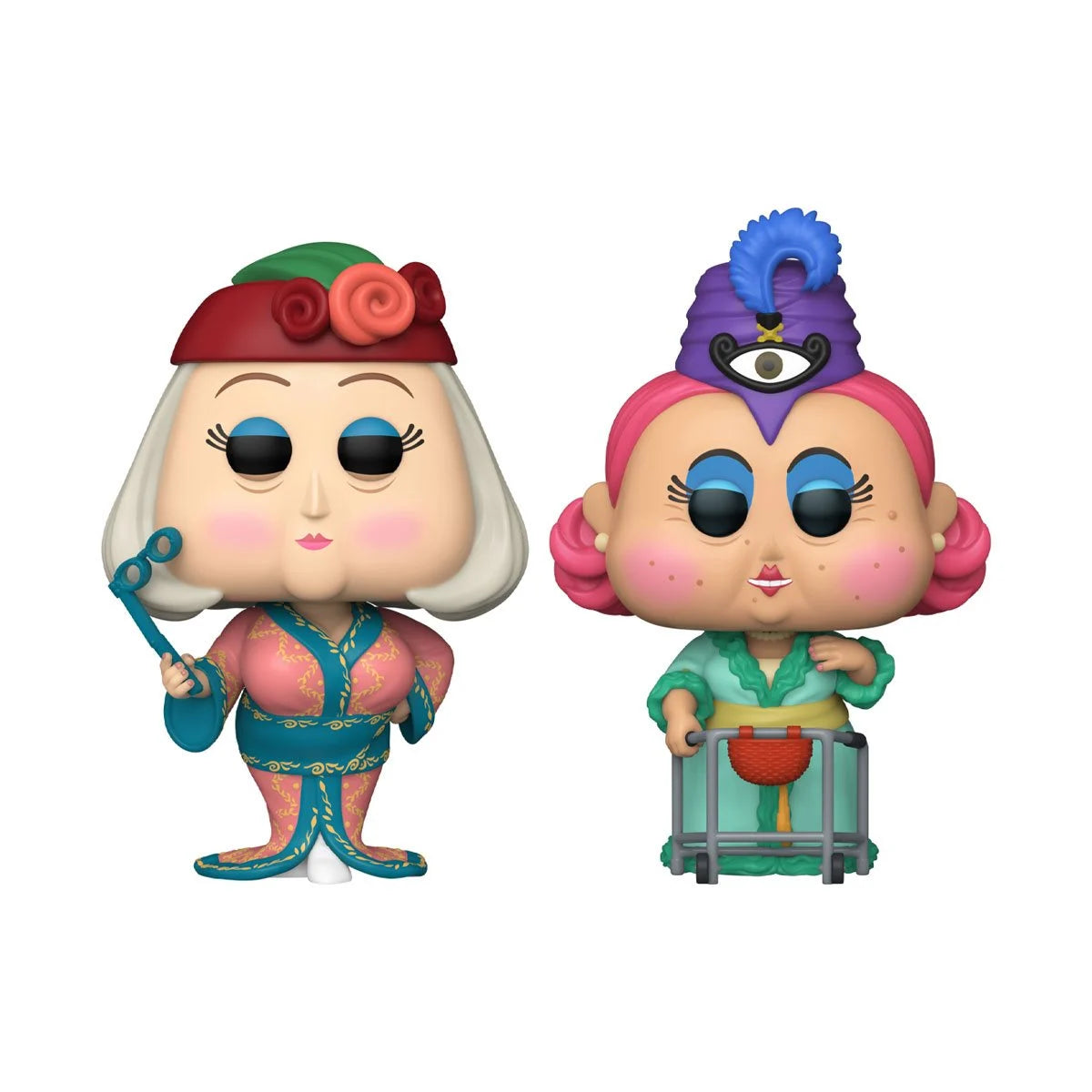 Coraline 15th Anniversary Spink and Forcible Funko Pop! Vinyl Figure 2 Pack - Limited Edition Collectible Dolls for Movie Fans and Pop Culture Enthusiasts - Perfect for Display, Gifts, and Cosplay Props