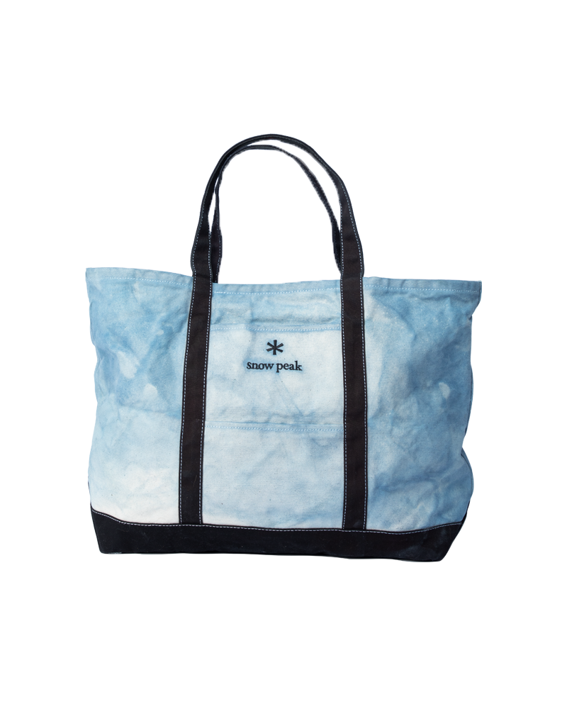 Handmade Indigo Dyed Canvas Tote Bag - Large Size for Women, Eco-Friendly & Stylish - Perfect for Beach, Shopping, and Everyday Use