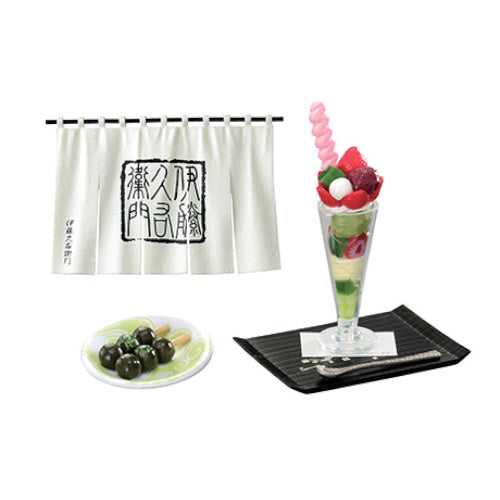 Itohkyuemon Kyoto Ujicha Tea Shop Miniature Dollhouse Furniture - Petite Sample for Doll Collectors & DIY Enthusiasts | Perfect for 1:12 Scale Dollhouses, Fairy Gardens & Miniature Displays