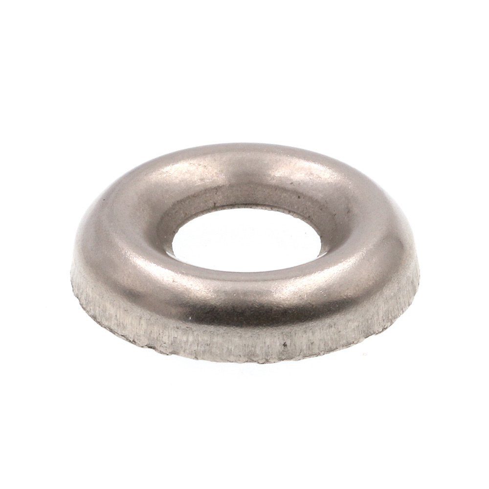Prime-Line 9083865 #12 Countersunk Finishing Washers - 100 Pack, 18-8 Stainless Steel - Ideal for Cabinetry, Furniture & DIY Home Improvement Projects