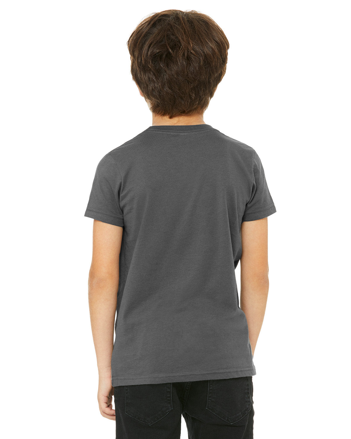 Bella + Canvas 3001Y Youth Jersey T-Shirt - Soft Cotton Short Sleeve Tee for Kids & Teens - Perfect for School, Sports & Everyday Wear