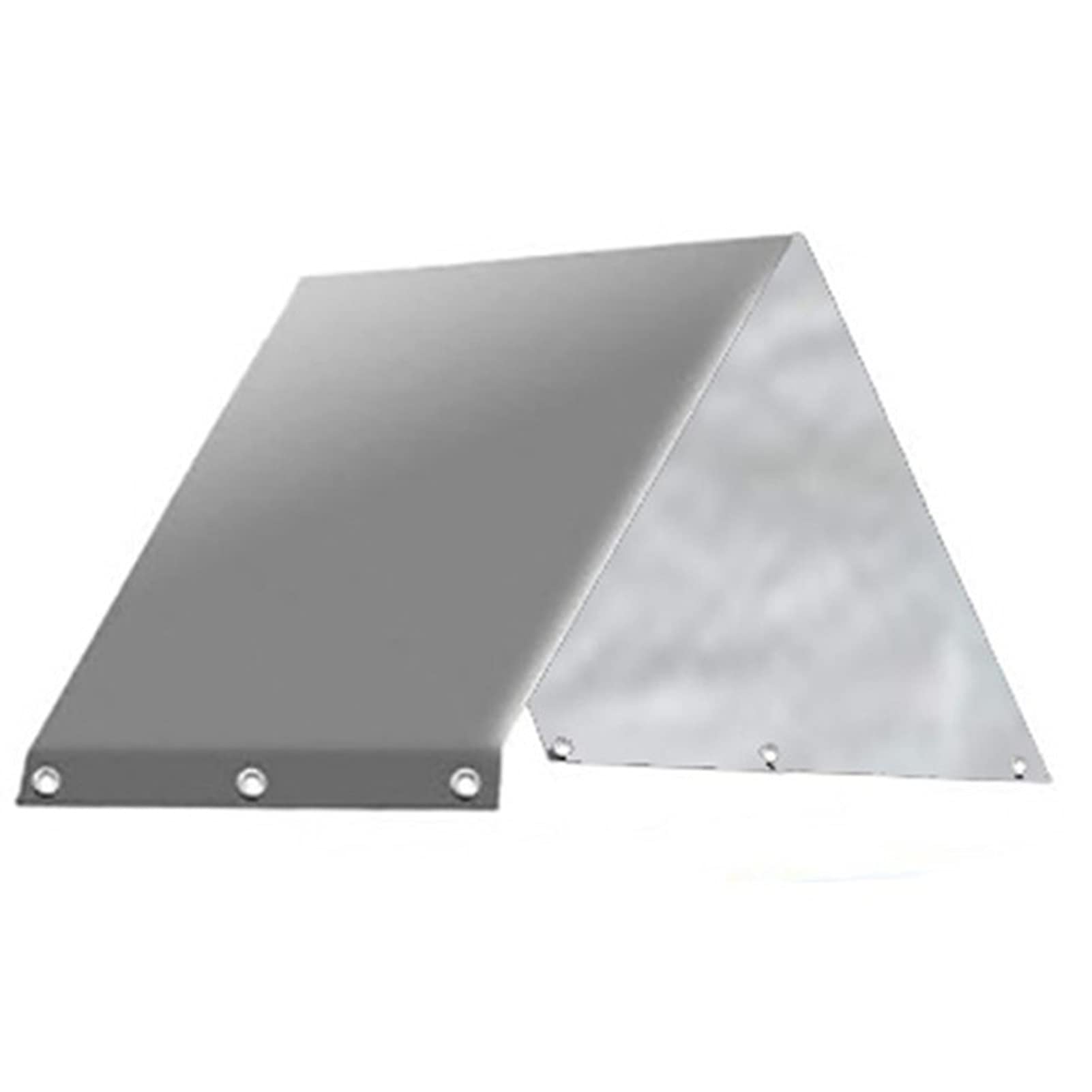 Waterproof Shade Cloth for Swingset, Garden Canopy & Sun Shelter - UV Resistant Tarpaulin Awning (110x229cm, Gray) - Perfect for Backyard Play Areas, Patio Cover & Outdoor Shade Solutions