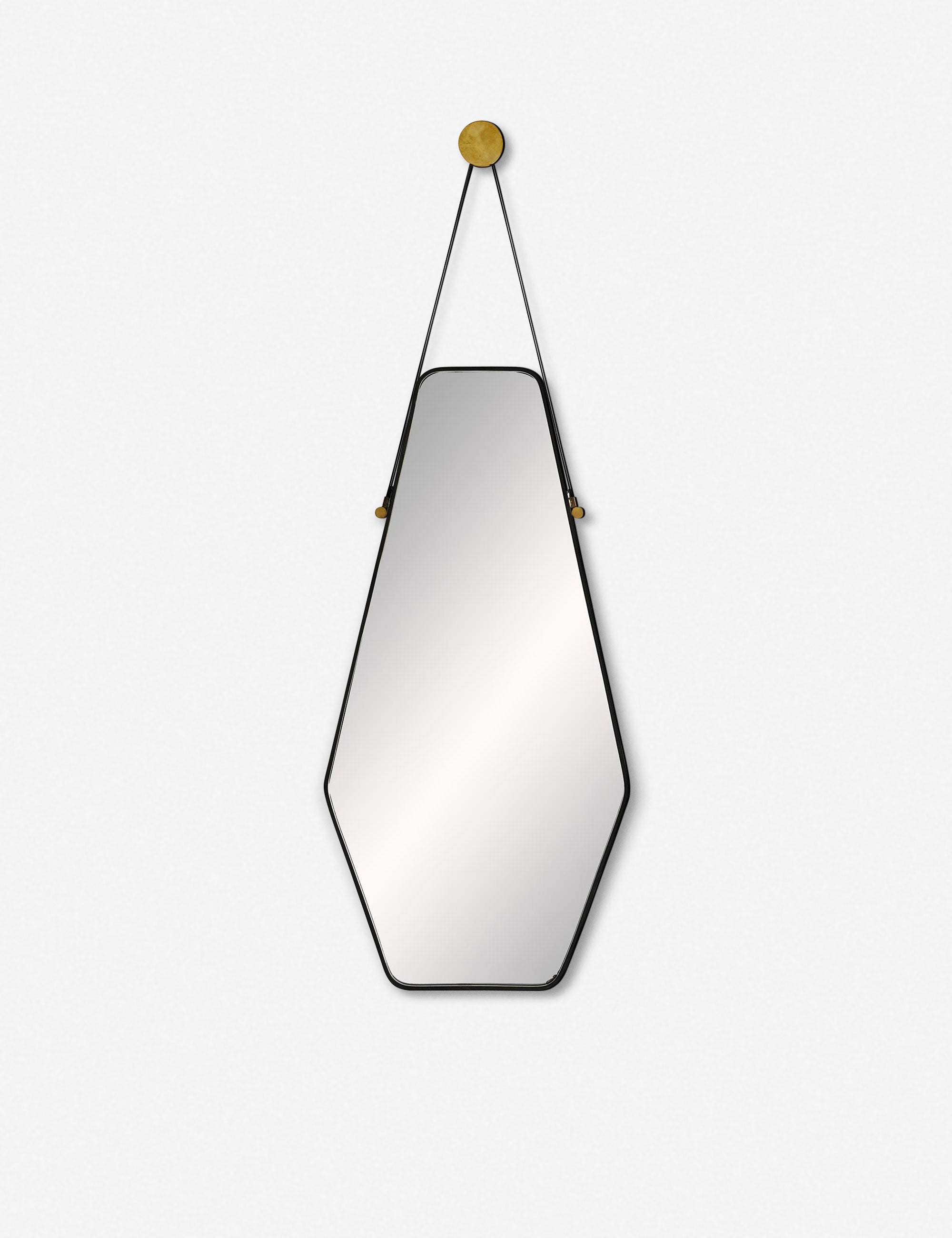 Arteriors Ripley Mirror - Modern Round Wall Mirror for Home Decor, Living Room, Bedroom & Bathroom - Elegant Framed Mirror for Stylish Interior Design