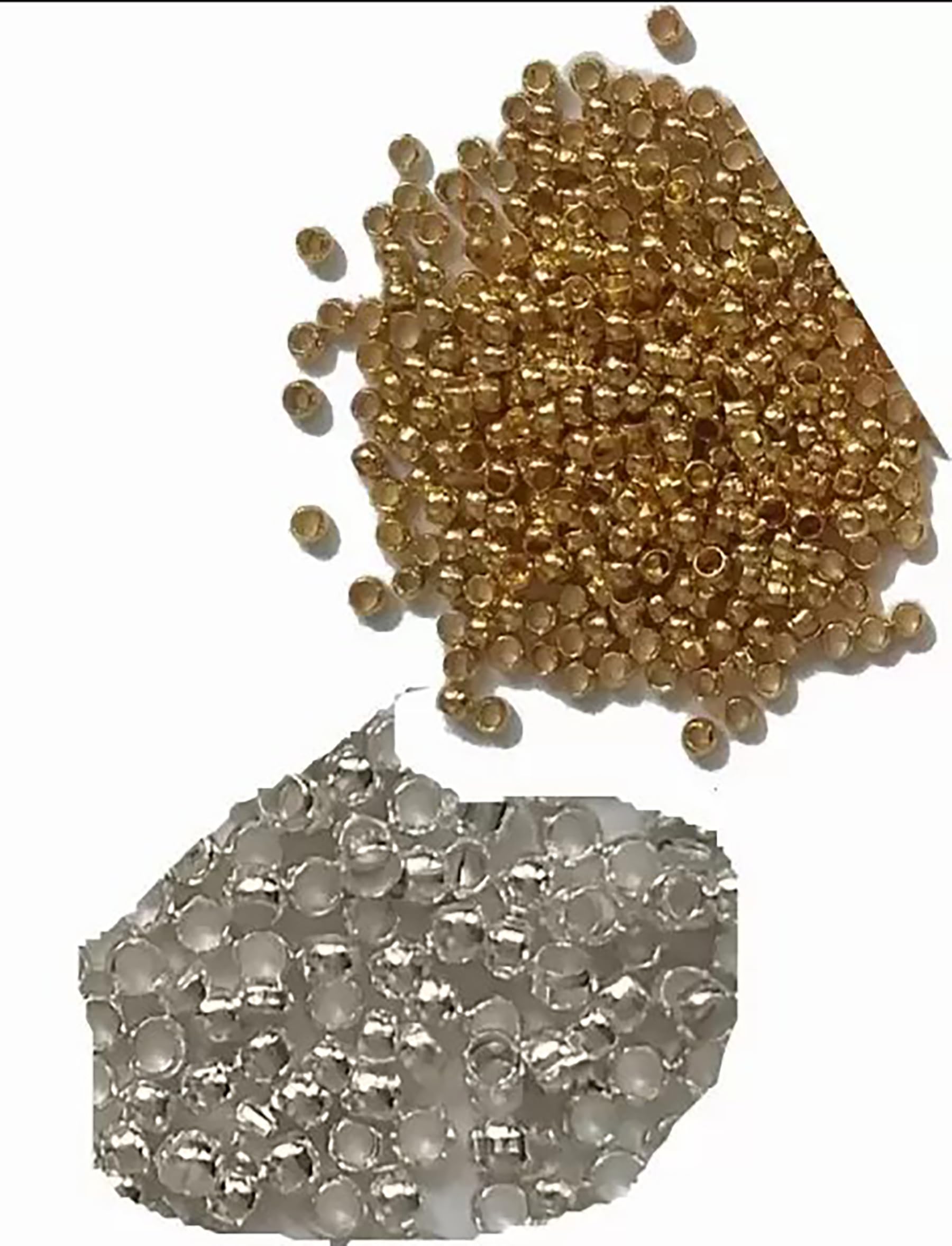 BestUBuy Jewelry Making Gear Wire & Gear Lock - Silver & Gold for DIY Bracelets, Necklaces & Craft Projects