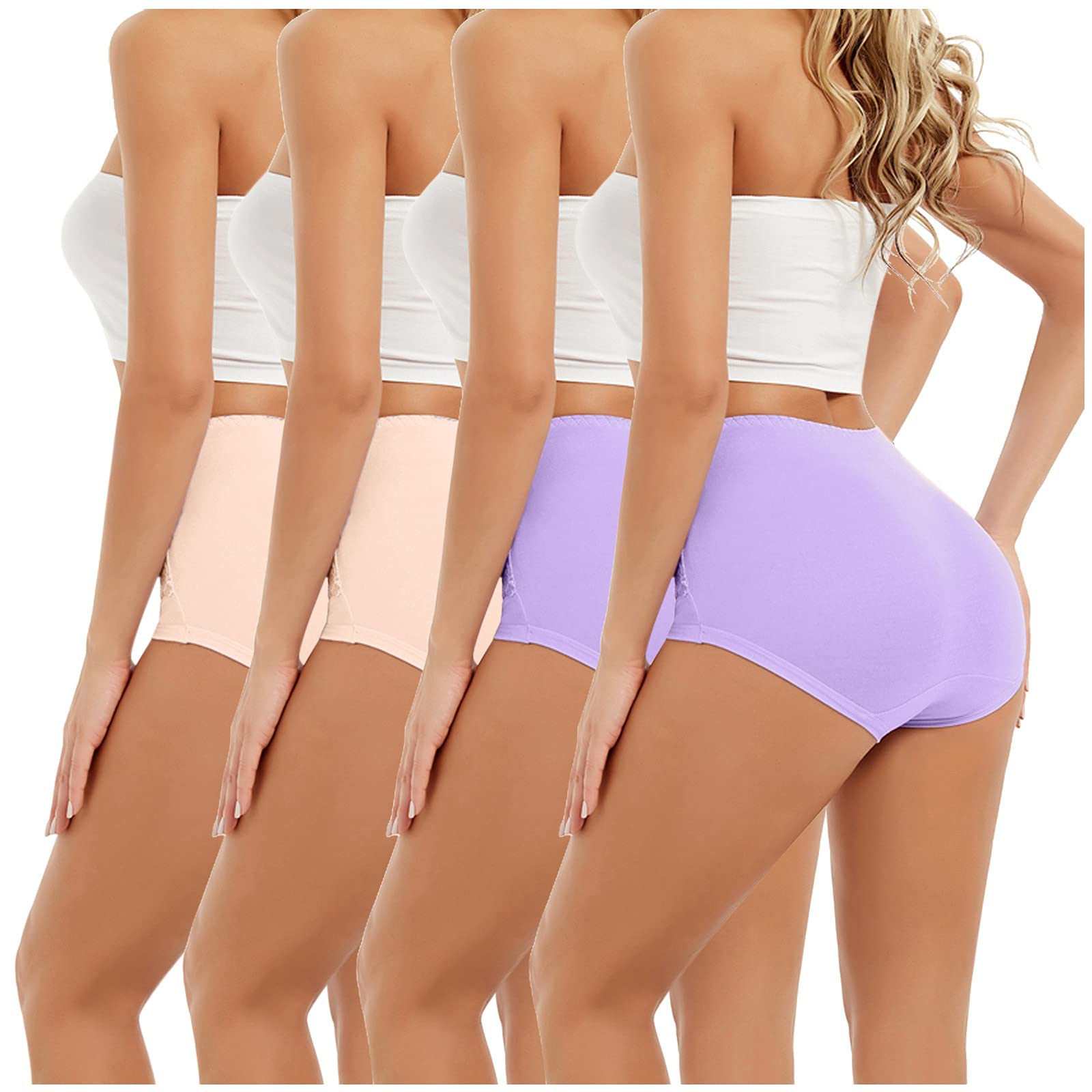 MPWEGNP Women's Satin Shapewear - High Waist Full Coverage Control Underwear with Tummy Control for Women (Multicolor, XXL) - Perfect for Everyday Wear, Special Occasions & Postpartum Recovery