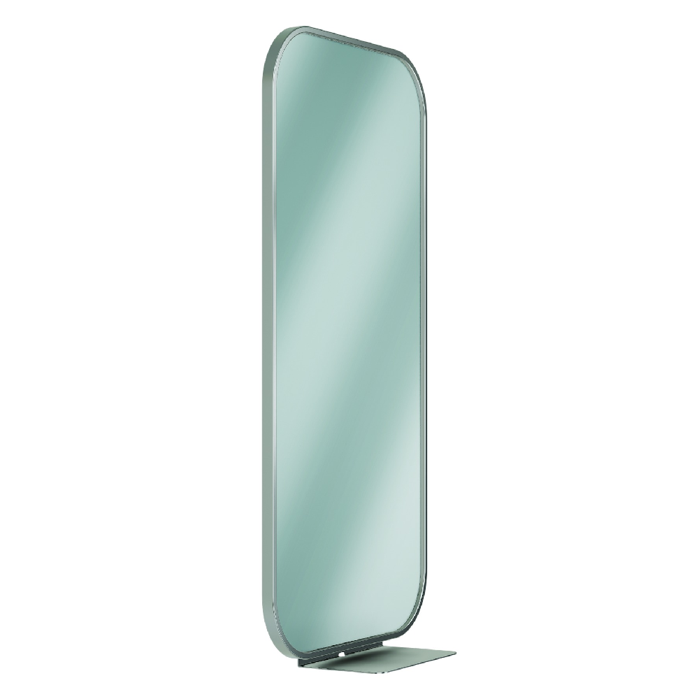 Bradley Elvari Series 7B1 20-Inch Modern Wall Mirror with Floating Shelves - Perfect for Bathroom, Bedroom, and Entryway Decor