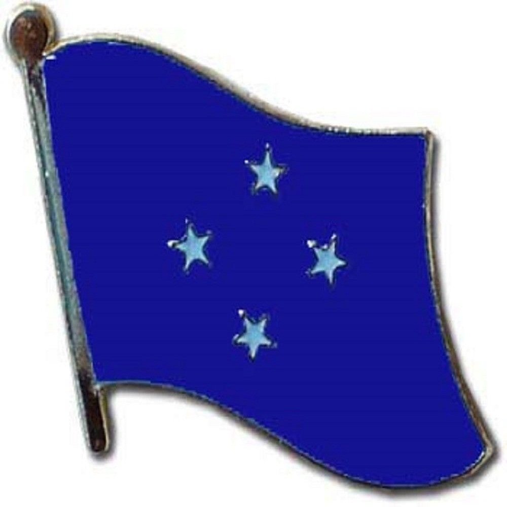 50 Pack Wholesale Micronesia Flag Bike Hat Pins - Patriotic Lapel Pins for Cycling, Hiking, Backpacks & National Pride Events