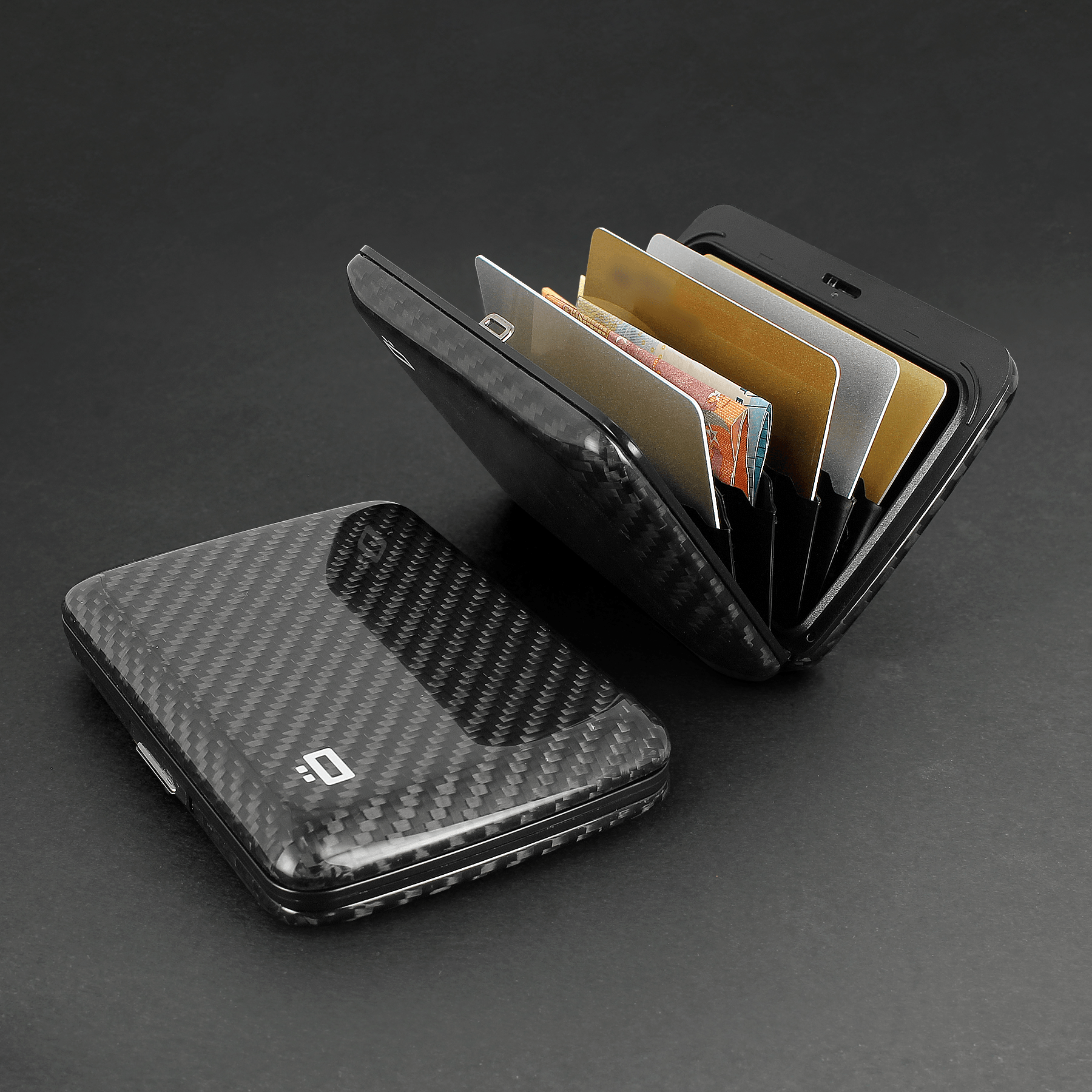 STOCKHOLM V2 Slim RFID Blocking Leather Card Holder Wallet - Perfect for Travel, Business & Everyday Use