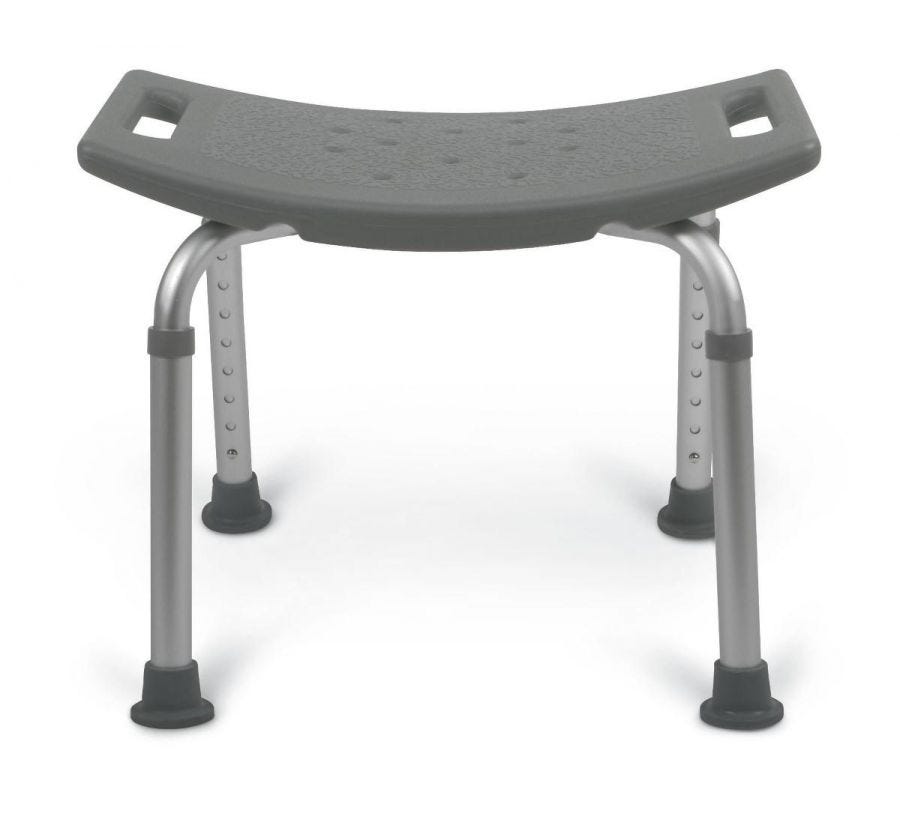 Invacare 9781 I-Fit Adjustable Shower Chair with Back Support - 35.25