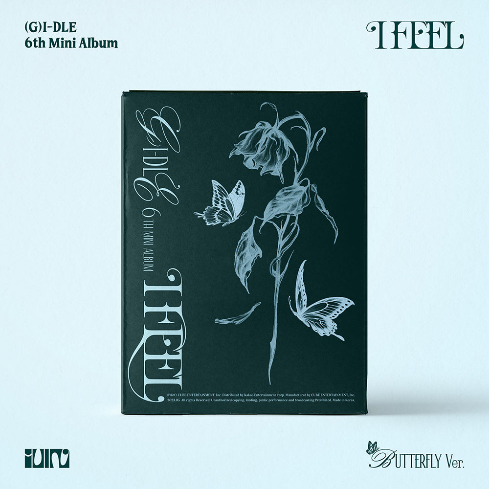 (G)I-DLE 6th Mini Album 'I FEEL' - K-Pop Music CD | Perfect for K-Pop Fans, Dance Practice & Music Collections