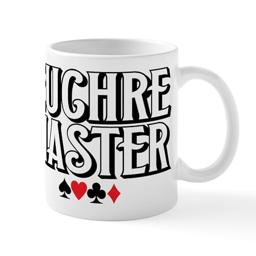 White - Euchre Master Mugs