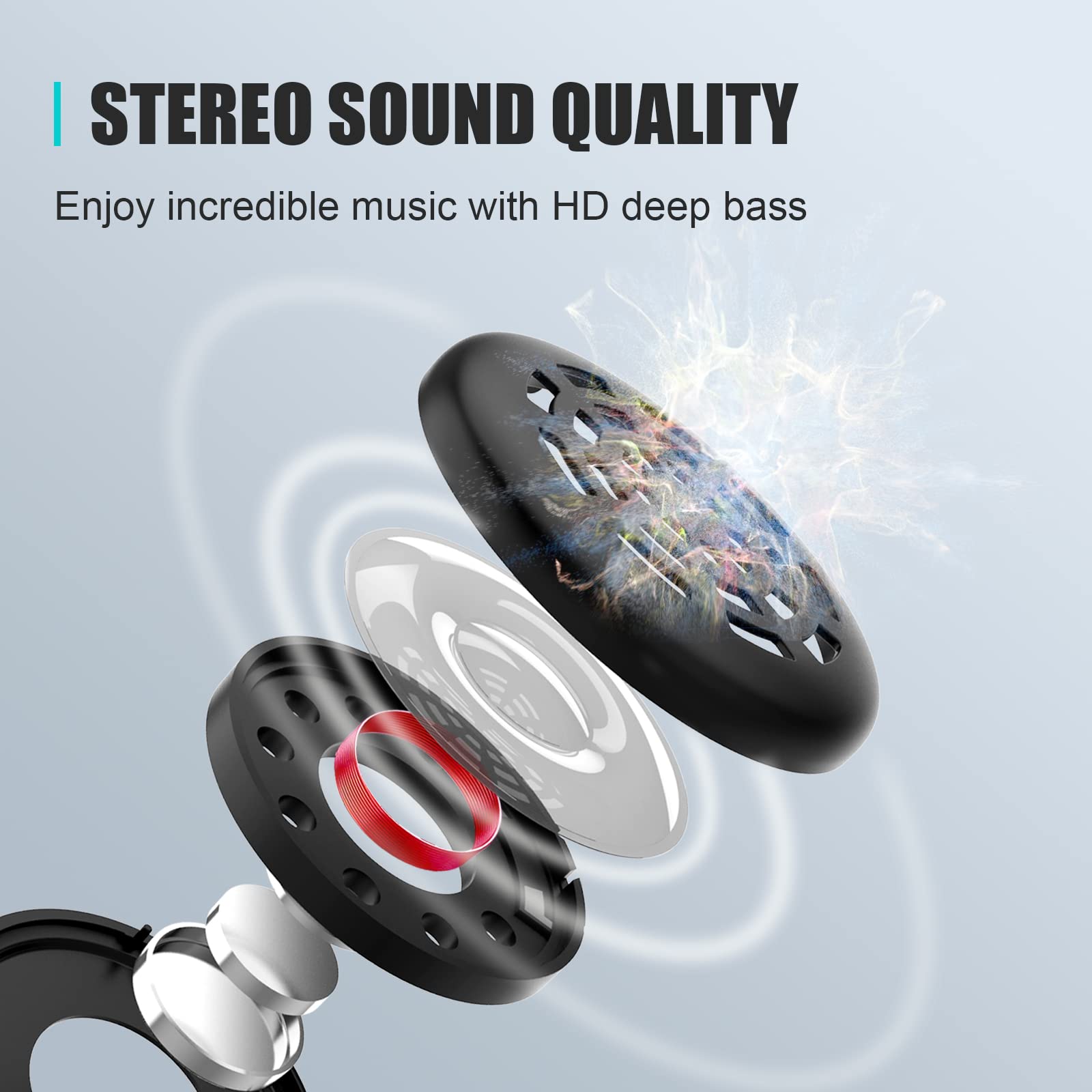 FreedConn Motorcycle Bluetooth Headset with Soft Cable - Compatible with TCOM VB, T-COM SC, KY PRO - Noise Cancelling Mic & Headphones for Helmet Intercom - Perfect for Group Riding & Communication on the Road