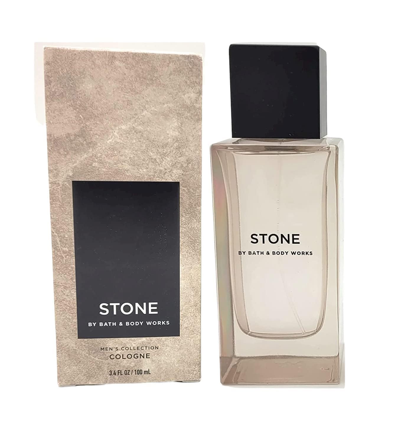 Bath & Body Works Men's Cologne Spray - Stone Fragrance 3.4 oz | Long-Lasting Masculine Scent for Daily Wear, Date Night & Special Occasions