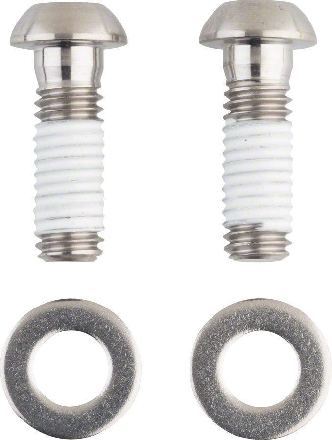 Avid Titanium Caliper Mounting Hardware Kit - Standard Size for Bicycle Brake Installation | Perfect for Road Bikes, Mountain Bikes & Cycling Maintenance