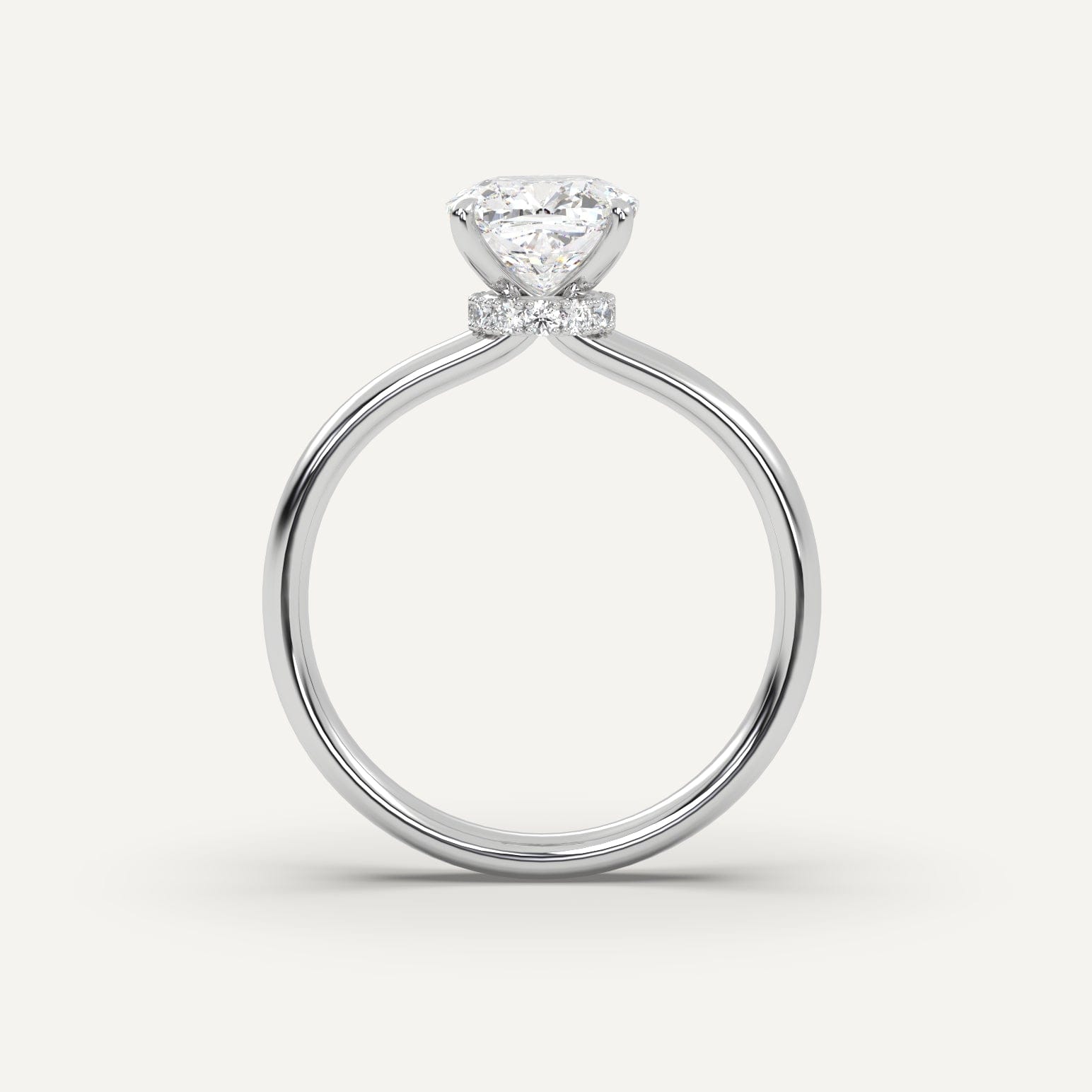 2 Carat Cushion Cut Diamond Engagement Ring - 14K White Gold Wedding Band for Women - Perfect for Proposals, Anniversaries & Special Occasions