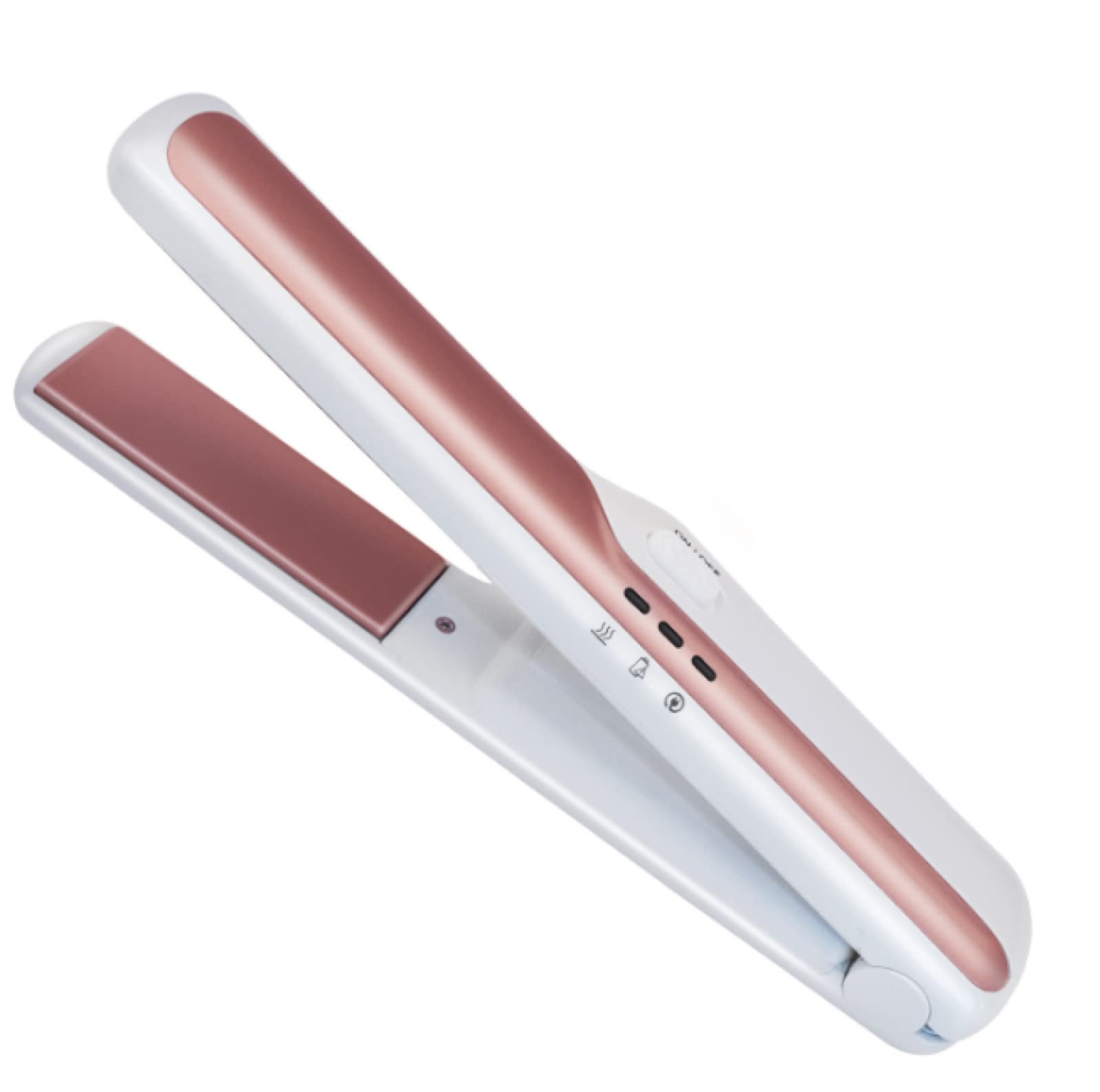 Wireless Mini Hair Straightener for Women - USB Rechargeable Ceramic Flat Iron with Platinum Technology, Gentle on Hair | Perfect for Travel, Home & Salon Styling