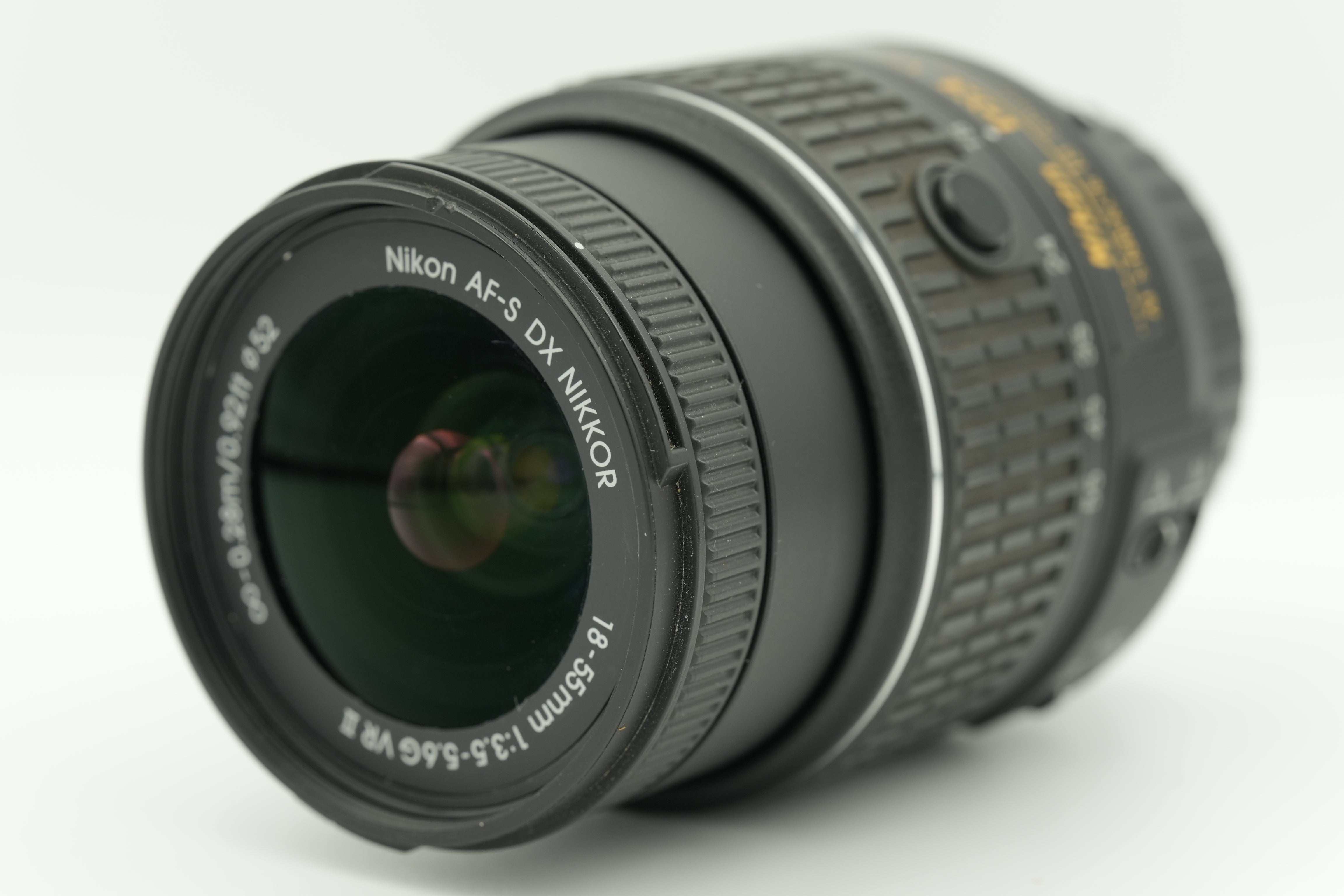 Used Nikon AF-S DX NIKKOR 18-55mm f/3.5-5.6G VR II Lens for DSLR Cameras - Perfect for Travel, Portrait & Landscape Photography