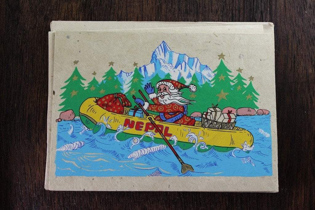 Himalayan Christmas Card Set - 20 Unique Holiday Greeting Cards with Envelopes for Festive Season, Family & Friends | Perfect for Xmas, New Year, Holiday Parties & Gift Exchanges