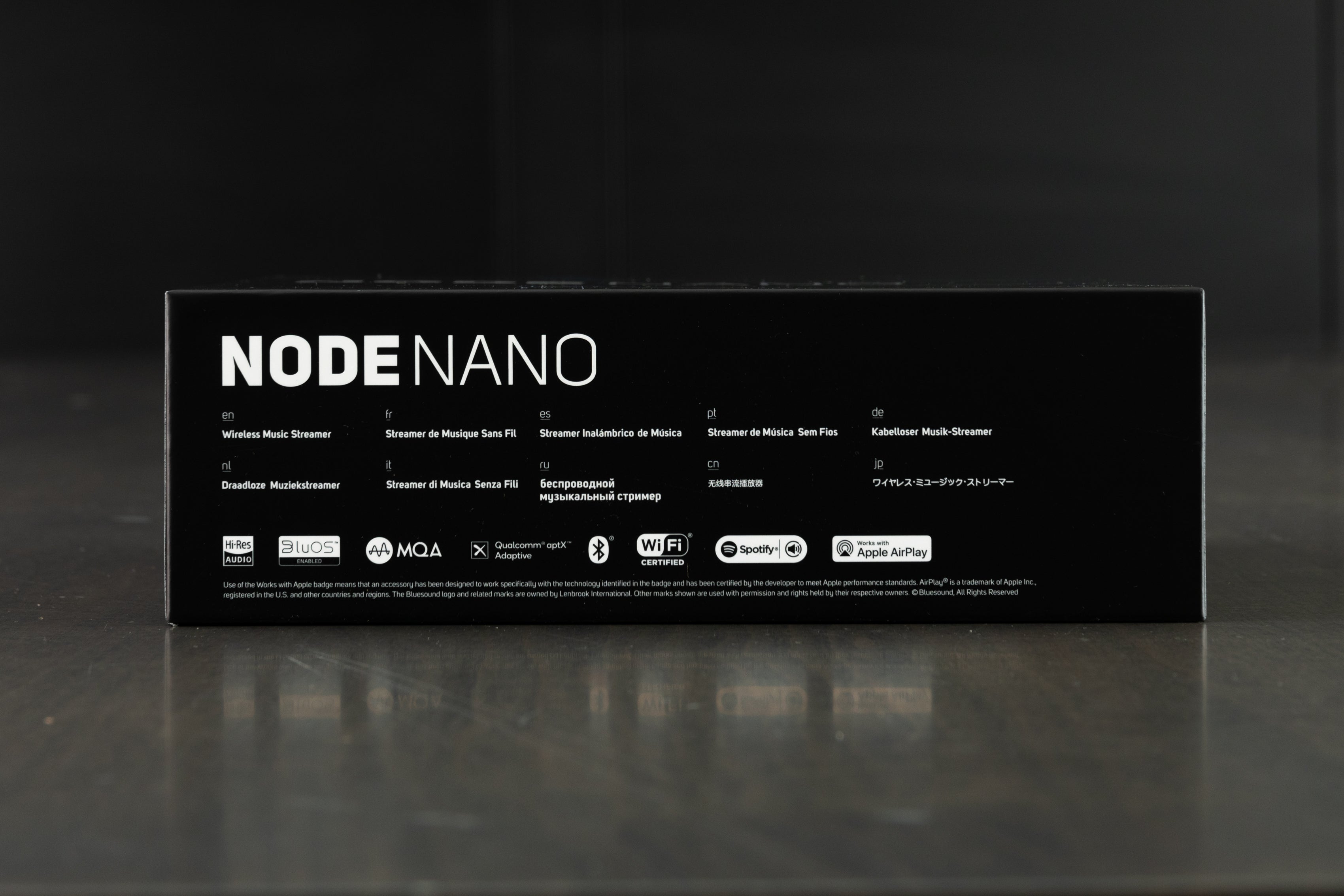 Bluesound NODE NANO Wireless Hi-Res Music Streamer - Premium Audio Streaming Device for Home Theater & Multi-Room Systems | Perfect for Audiophiles & Smart Home Integration