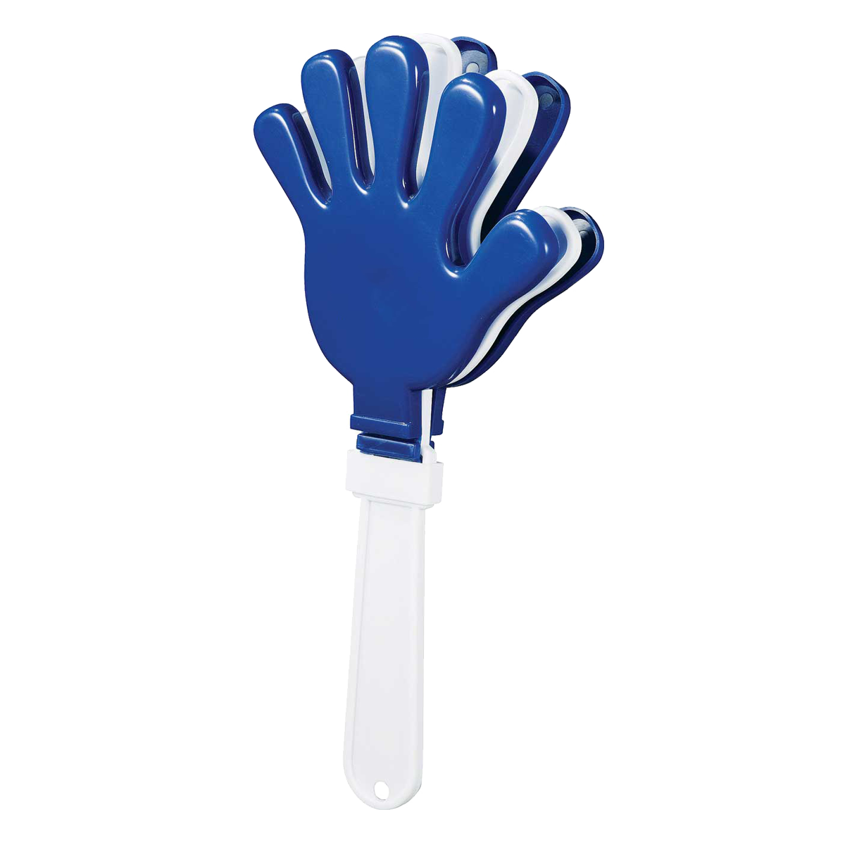 11'' Blue Sports Hand Clapper - Cheerleading & Fan Noise Maker for Games, Parties & Events - Plastic Handheld Percussion Instrument