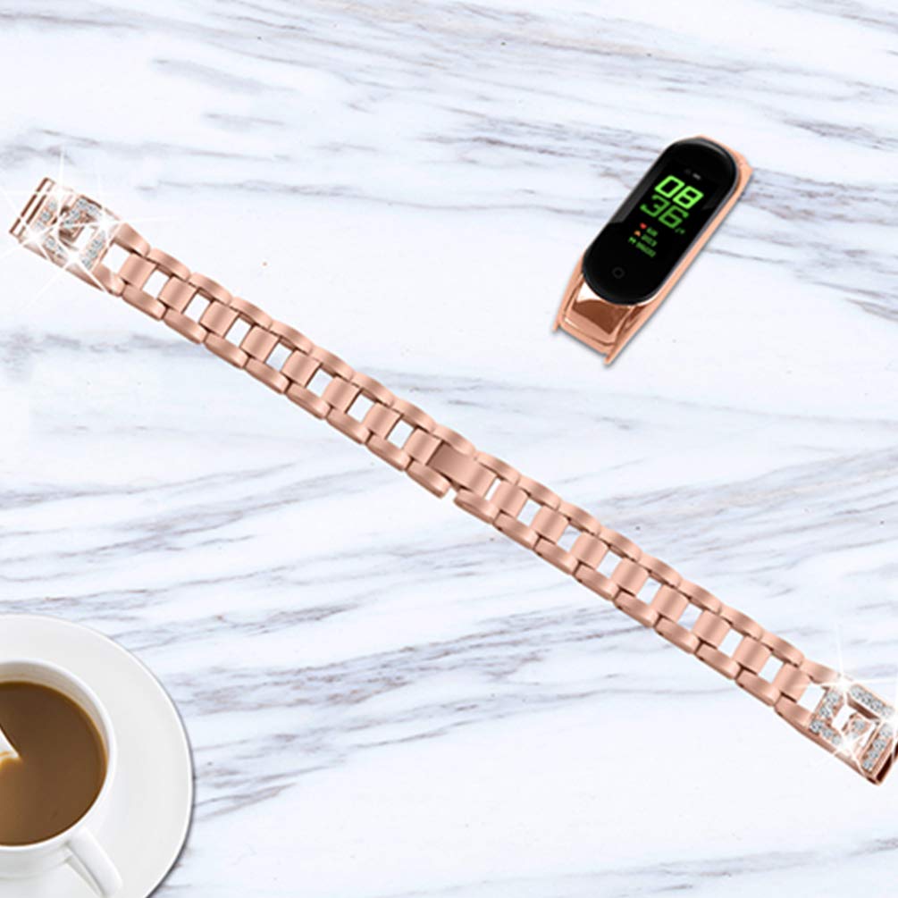 UKCOCO Leather Watch Strap for Xiaomi 5 - Quick Release Zinc Alloy Band for Smart Watches, Office & Casual Wear