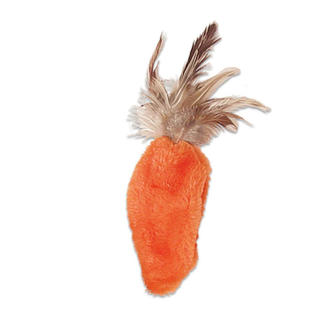 KONG Refillable Catnip Carrot Toy for Cats - Durable Interactive Play for Indoor Kittens & Stress Relief