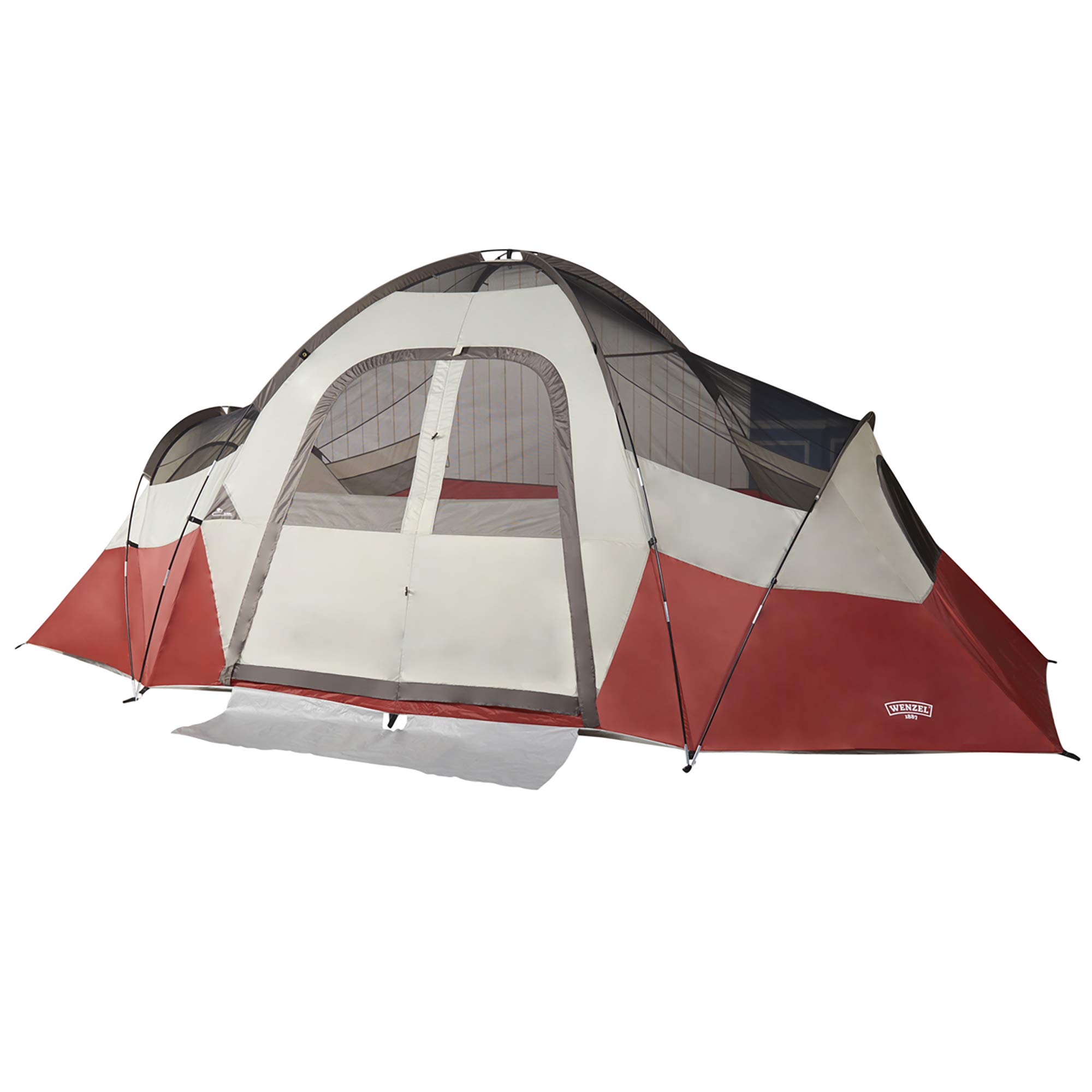 Bristlecone 8-Person Modified Dome Camping Tent - Waterproof, Spacious Family Tent for Car Camping, Outdoor Adventures, Music Festivals & Backpacking | Perfect for Road Trips, Group Camping & Summer Festivals