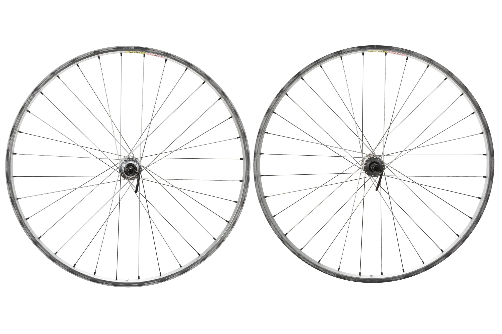 Shimano XT Hubs with Ritchey Vantage Comp Rims - 26 Inch Mountain Bike Wheelset for Trail Riding and Off-Road Cycling