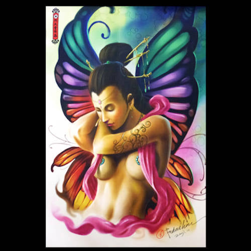 Hailin Fu Poster 88 - Premium Wall Art Decor for Home & Office - Perfect for Living Room, Bedroom, or Studio Decoration