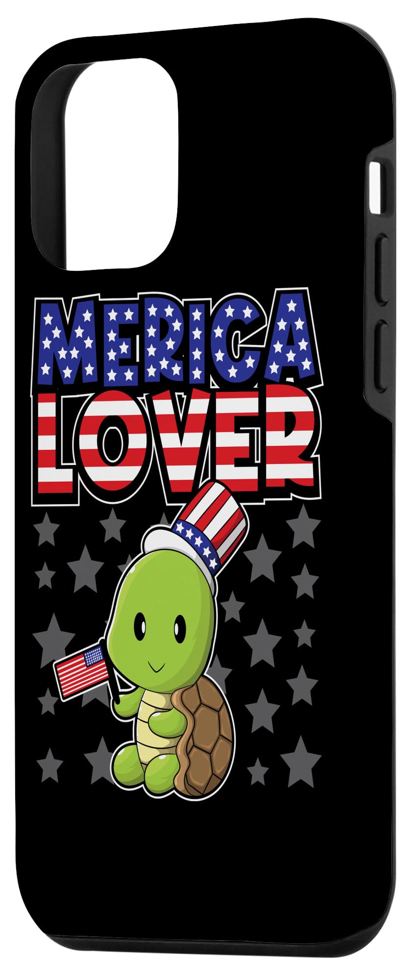 iPhone 12 Mini Patriotic Case - USA Flag Design with Turtle Protection - Perfect for 4th of July & American Pride - Durable Phone Cover for Everyday Use & Special Occasions