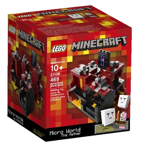 LEGO Minecraft The Nether Building Kit 21106 - Creative Construction Toy for Kids & Adults, Perfect for Minecraft Fans & Collectors - Great for Birthday Gifts, Home Decor & Interactive Play