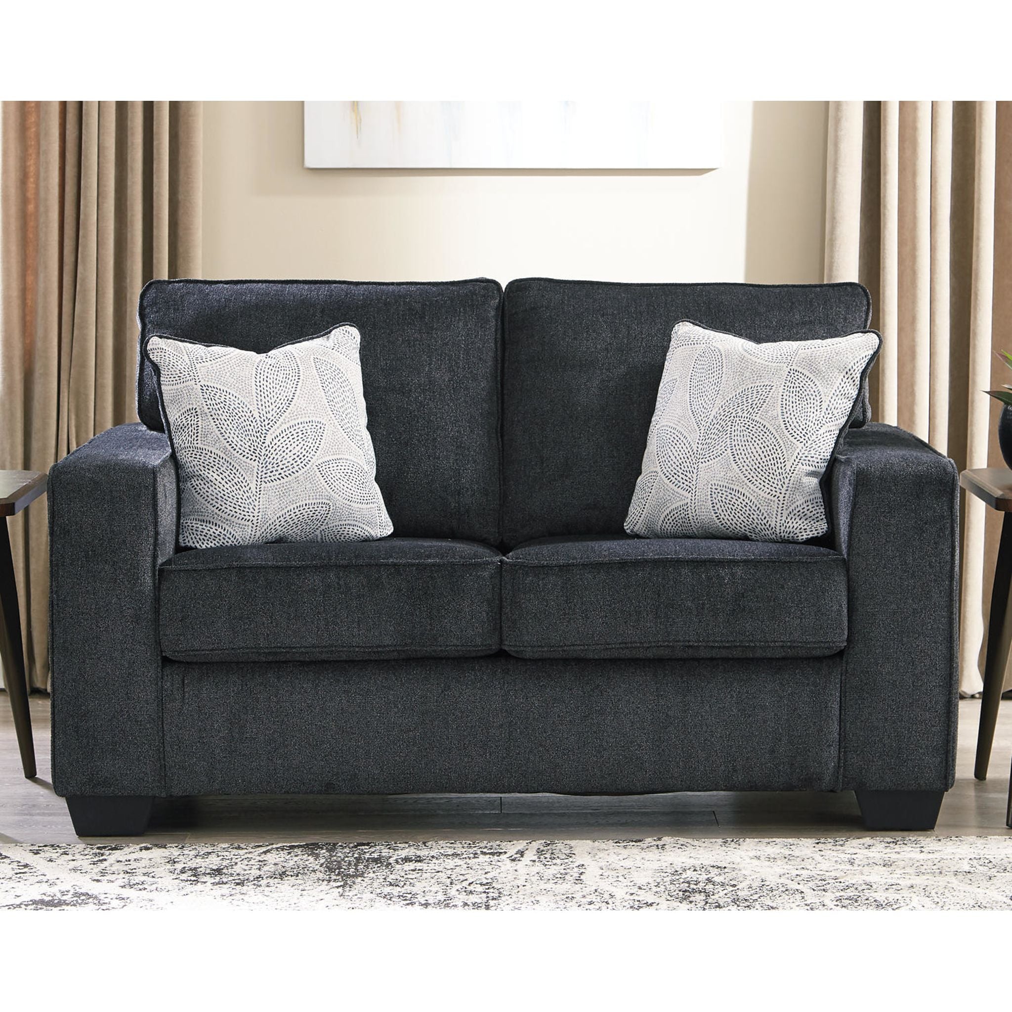 Altari Loveseat - Modern Small Couch for Living Room, Apartment & Office | Comfortable 2-Seater Sofa for Cozy Spaces, Compact Furniture for Small Homes