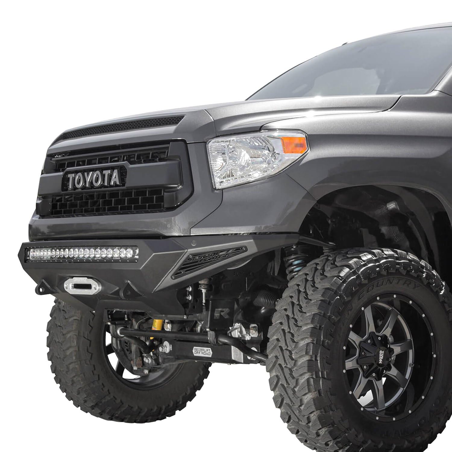 Stealth Fighter Front Bumper F741422860 - High-Performance Car Bumper for Off-Road & Street Racing | Perfect for Jeep Wrangler, Ford F150, Dodge Ram Upgrades