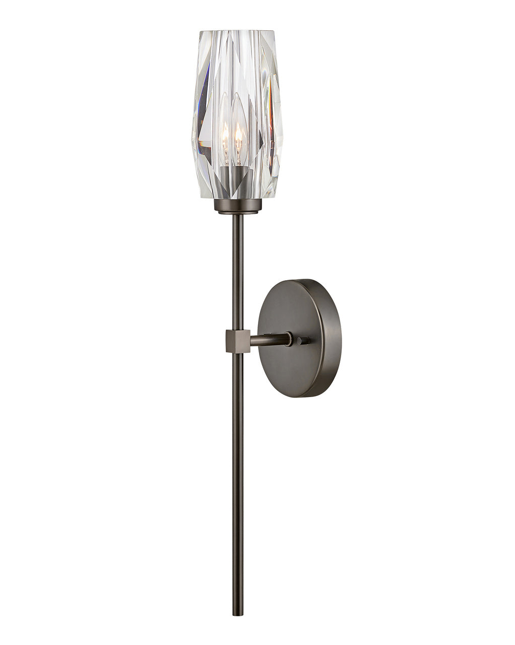Ana LED Wall Sconce in Black Oxide - Modern Indoor/Outdoor Lighting Fixture for Bedroom, Hallway, Porch & Patio Decor