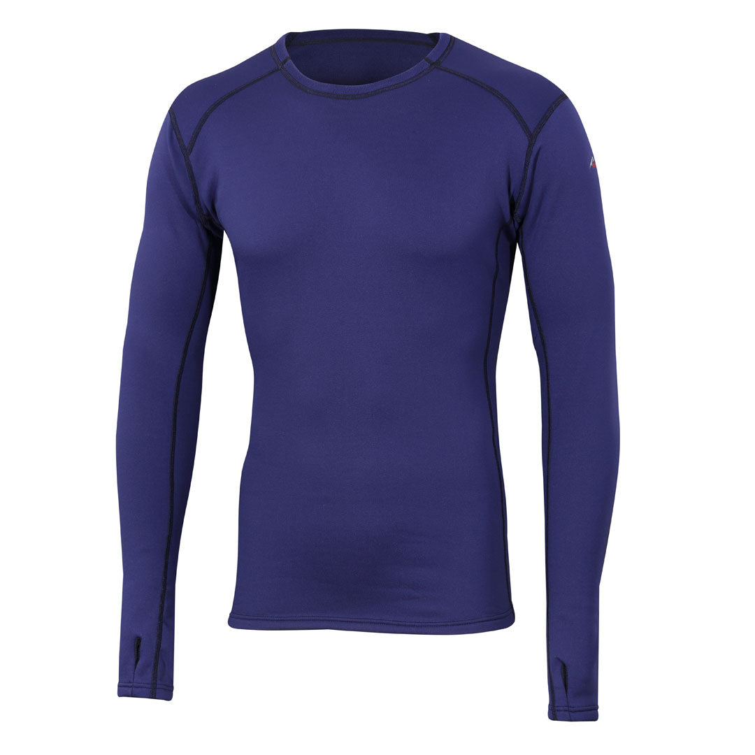 Factor 2 Men's Long Sleeve Thermal Base Layer Shirt - Warm Mid Layer for Hiking, Camping & Winter Outdoor Activities