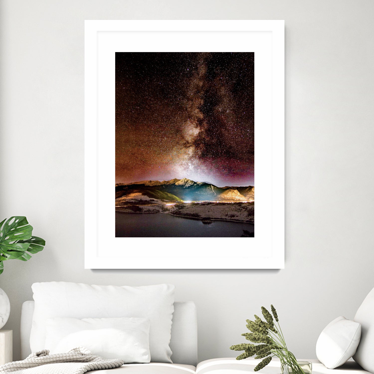 Stunning Milky Way Galaxy Photo - High Resolution Astrophotography Print for Home & Office Decor | Perfect Gift for Astronomy Lovers & Space Enthusiasts