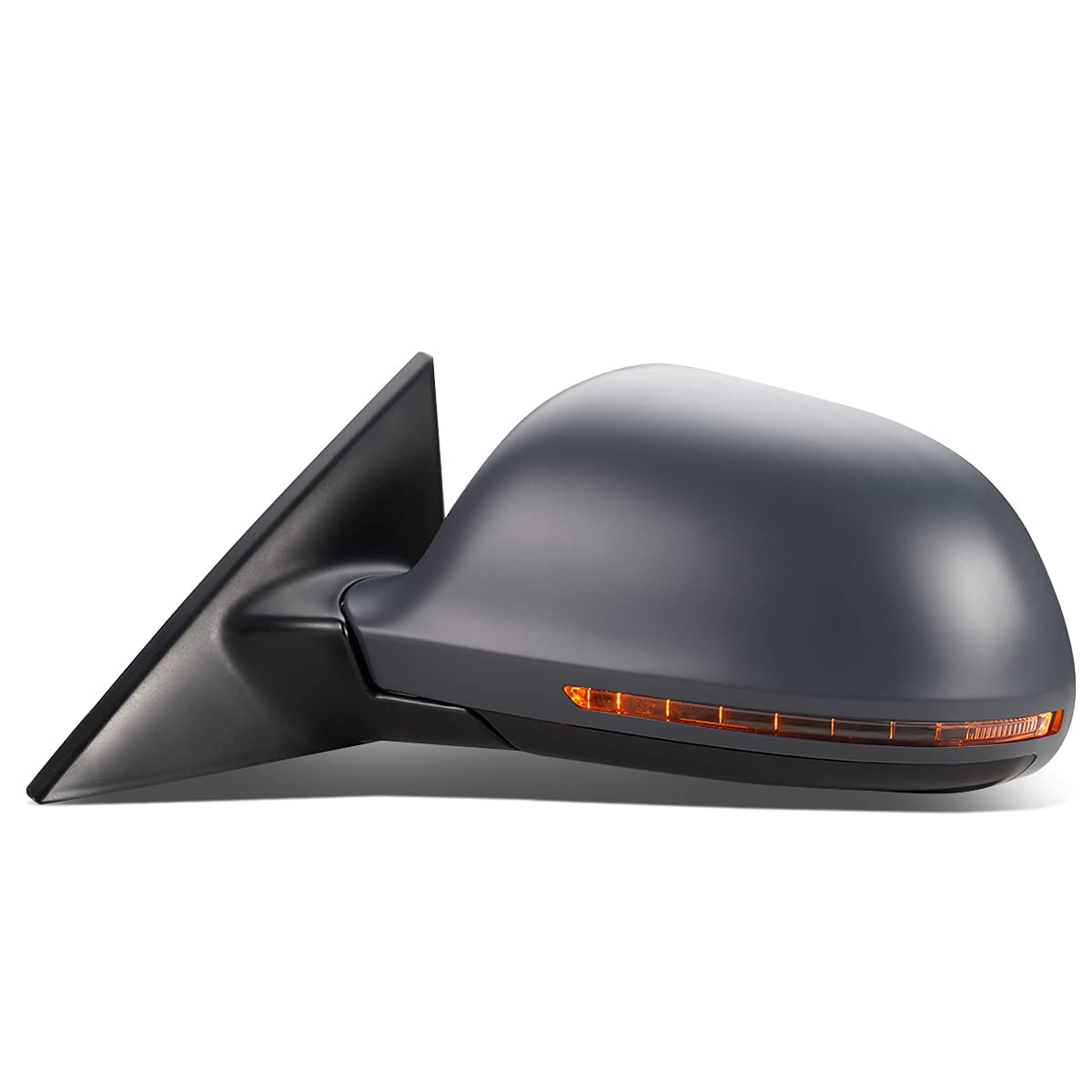 Auto Dynasty AU1320125 Power Folding Heated Side Mirror with Turn Signal - Compatible with 2009-2010 Audi A3 (Driver Side Left, Paint to Match) | Perfect for Winter Driving & Enhanced Safety
