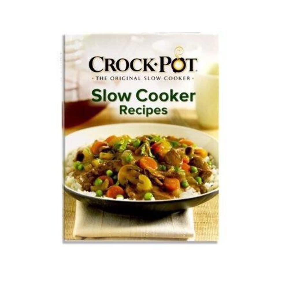 Crock-Pot® CB10-6-PIL Creative Cooking Cookbook for Slow Cookers - Easy Recipes & Meal Ideas for Busy Families & Home Chefs | Perfect for Weeknight Dinners, Potlucks & Holiday Meals