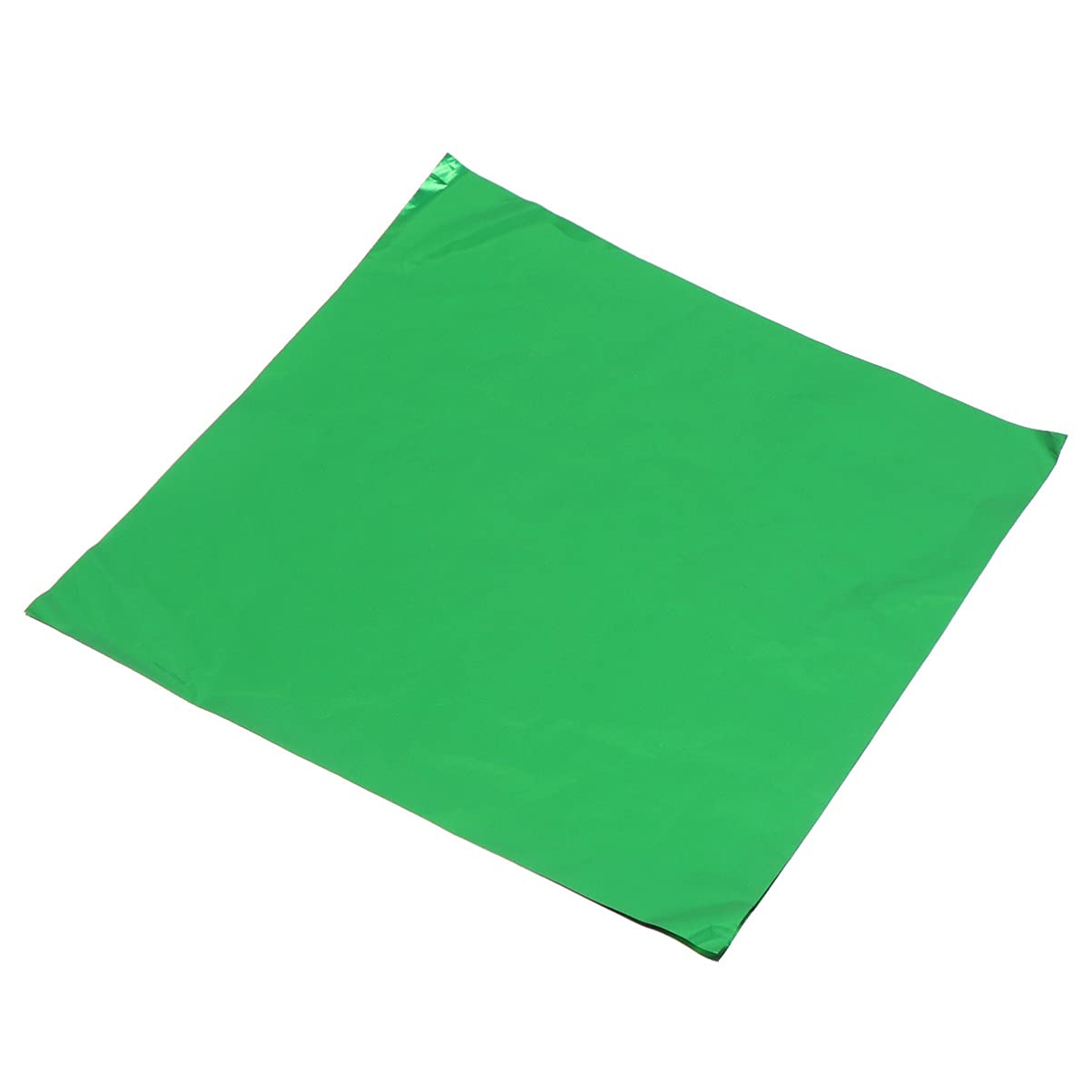 NUOBESTY 100pcs Green Candy Wrappers - Foil Paper for Chocolate, Sweets & Lollipops - Perfect for Party & Gift Packaging