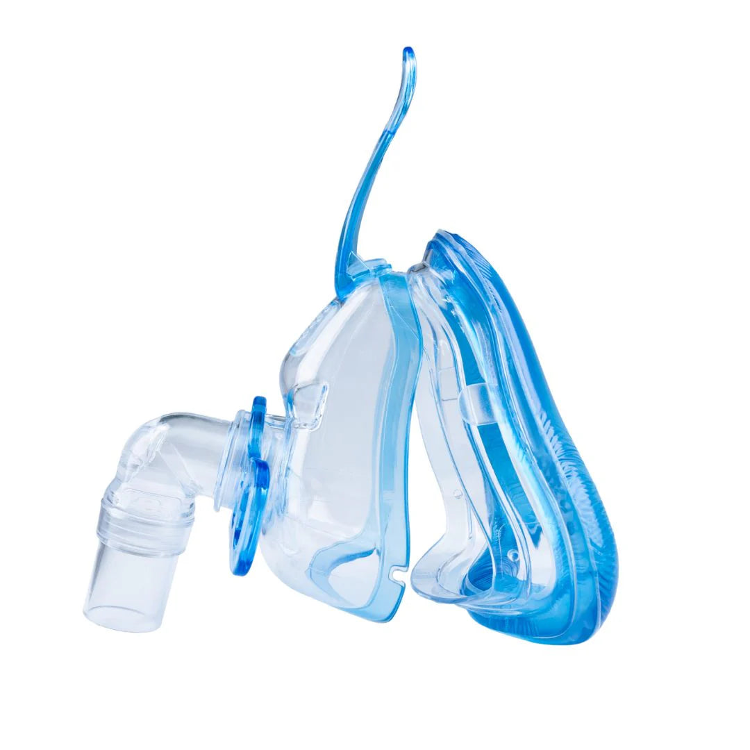 Ascend CPAP Full Face Gel Mask for Sleep Apnea - Comfortable & Leak-Free Design - Small/Medium/Large Sizes - Perfect for Nighttime Therapy & Travel Use