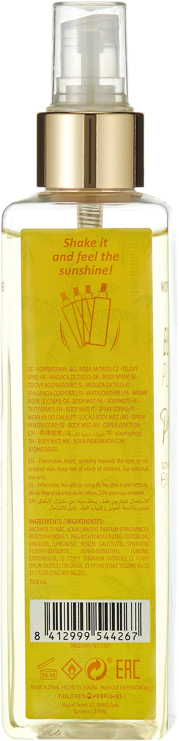 Women's Secret Body Mist - 250ml Paradise Fragrance | Long-Lasting Perfume Spray for Women | Perfect for Daily Wear, Date Night & Special Occasions